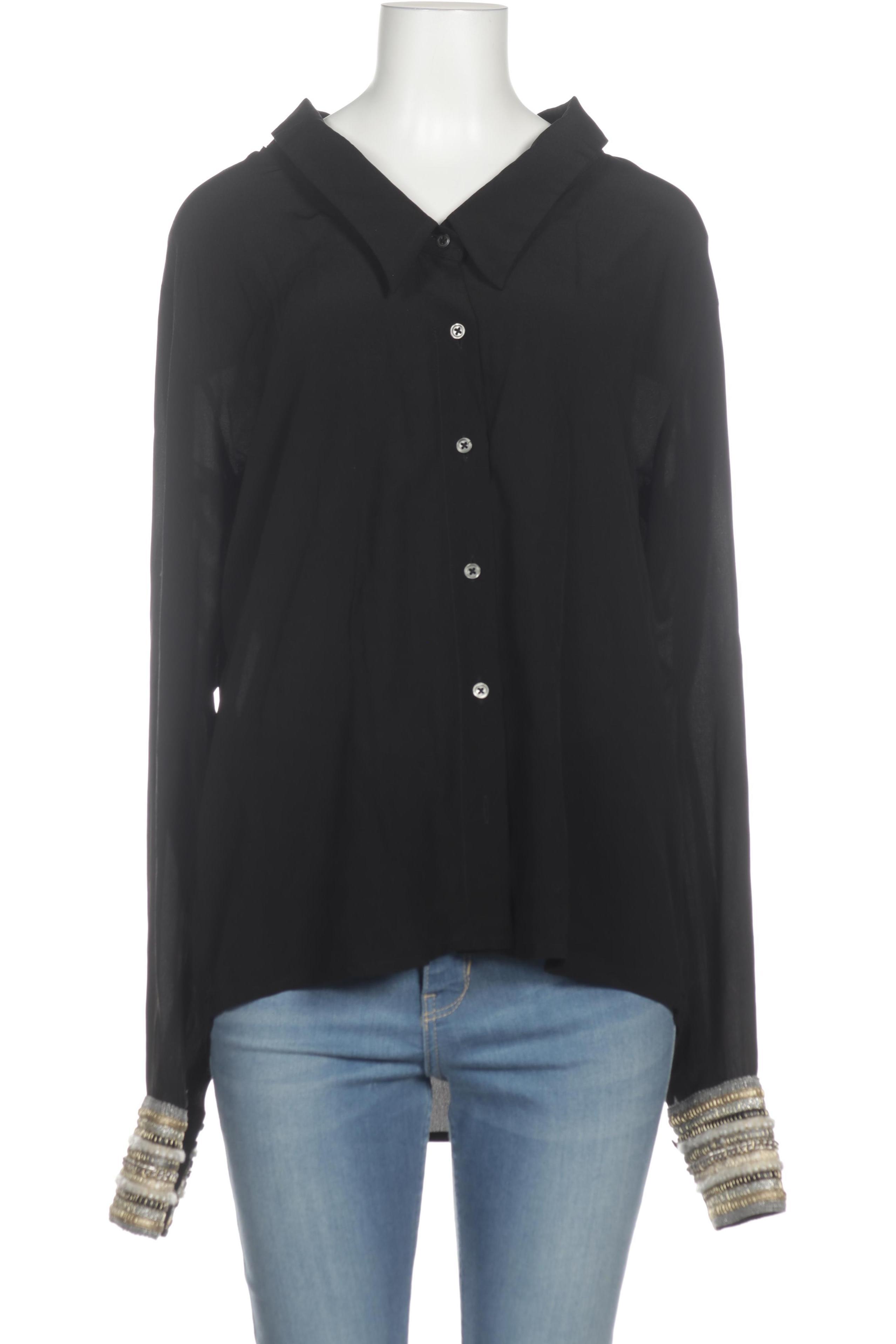 

0039 Italy Damen Bluse, schwarz, Gr.