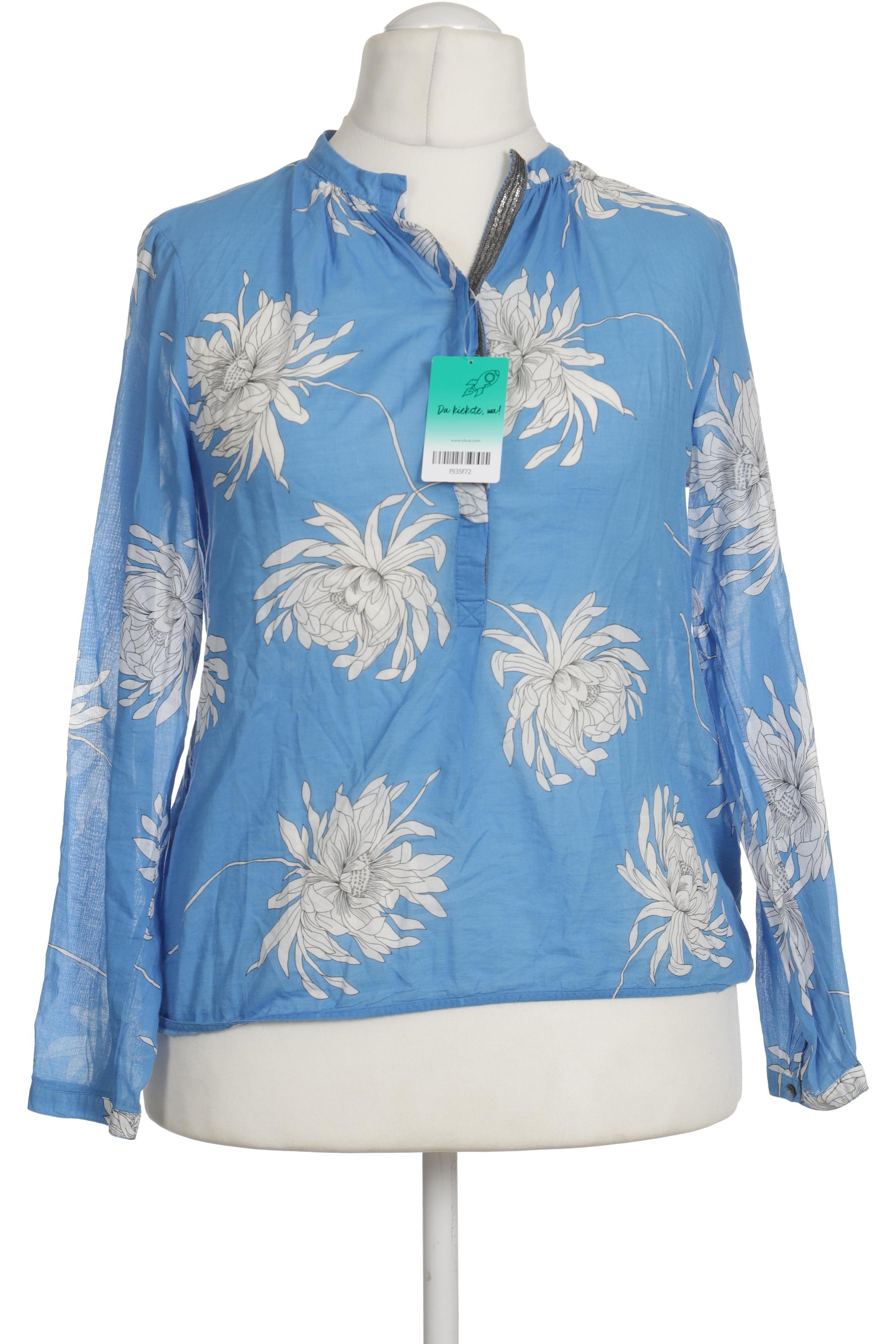 

0039 Italy Damen Bluse, blau, Gr.