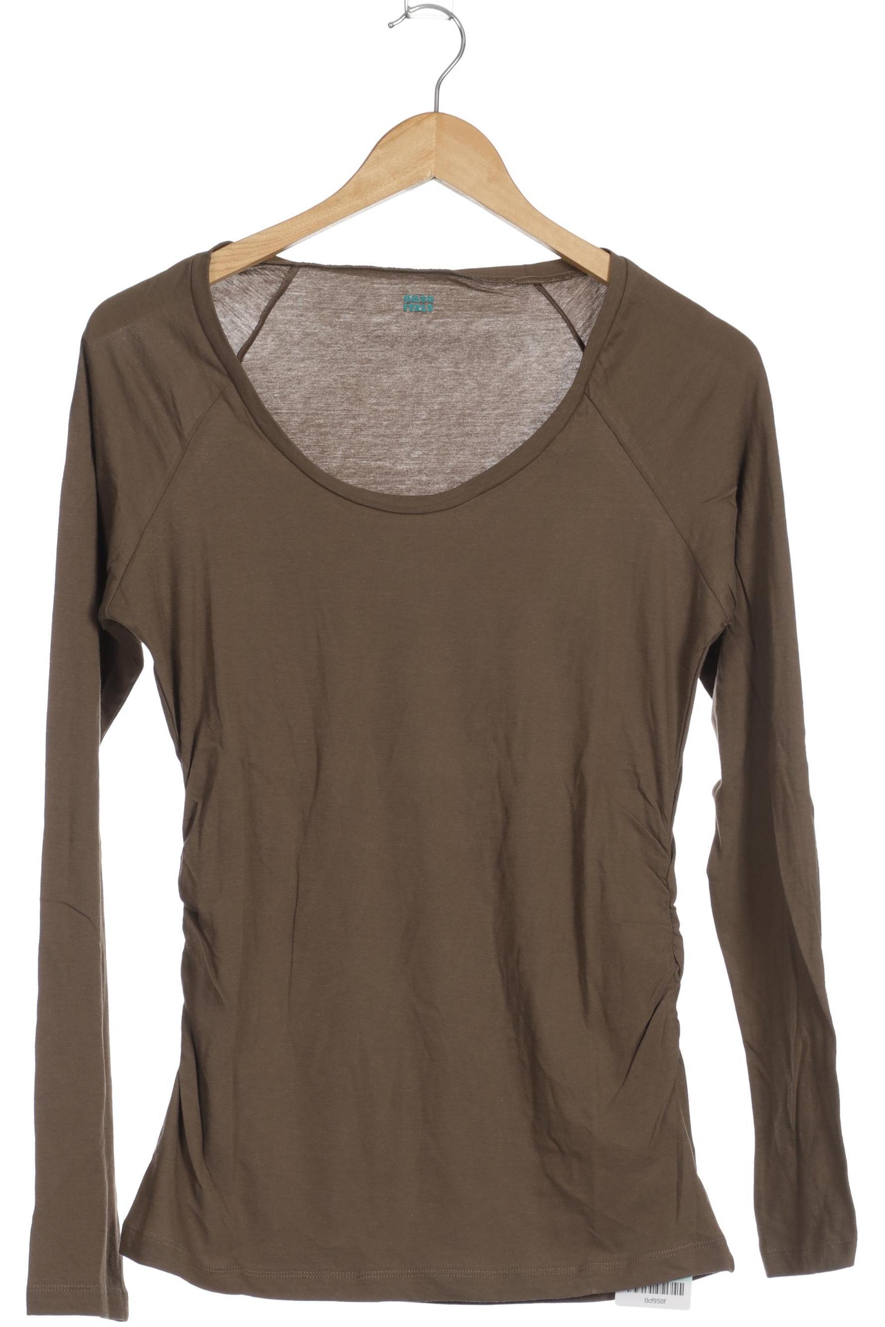 

0039 Italy Damen Langarmshirt, braun, Gr.