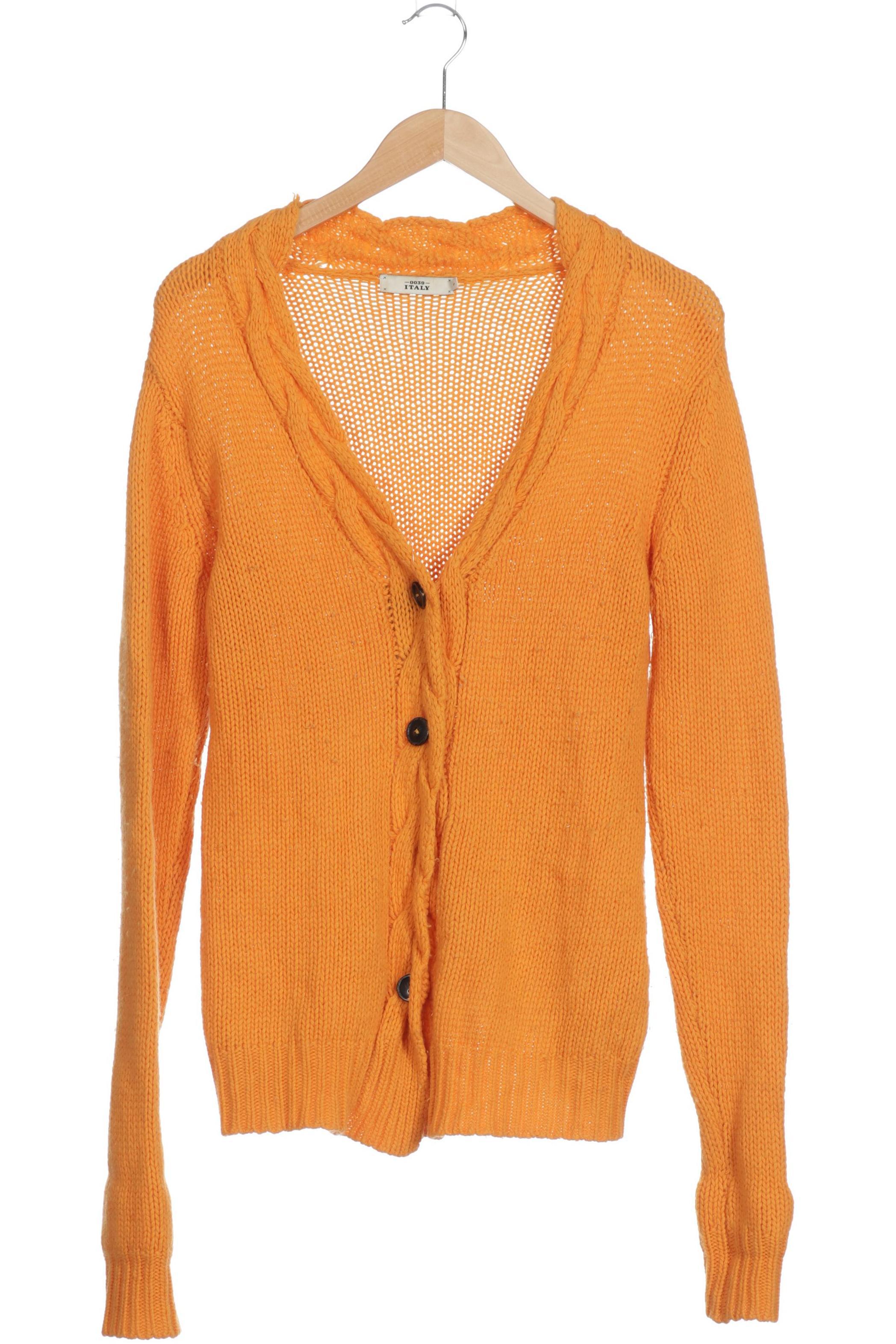 

0039 Italy Damen Strickjacke, orange, Gr.