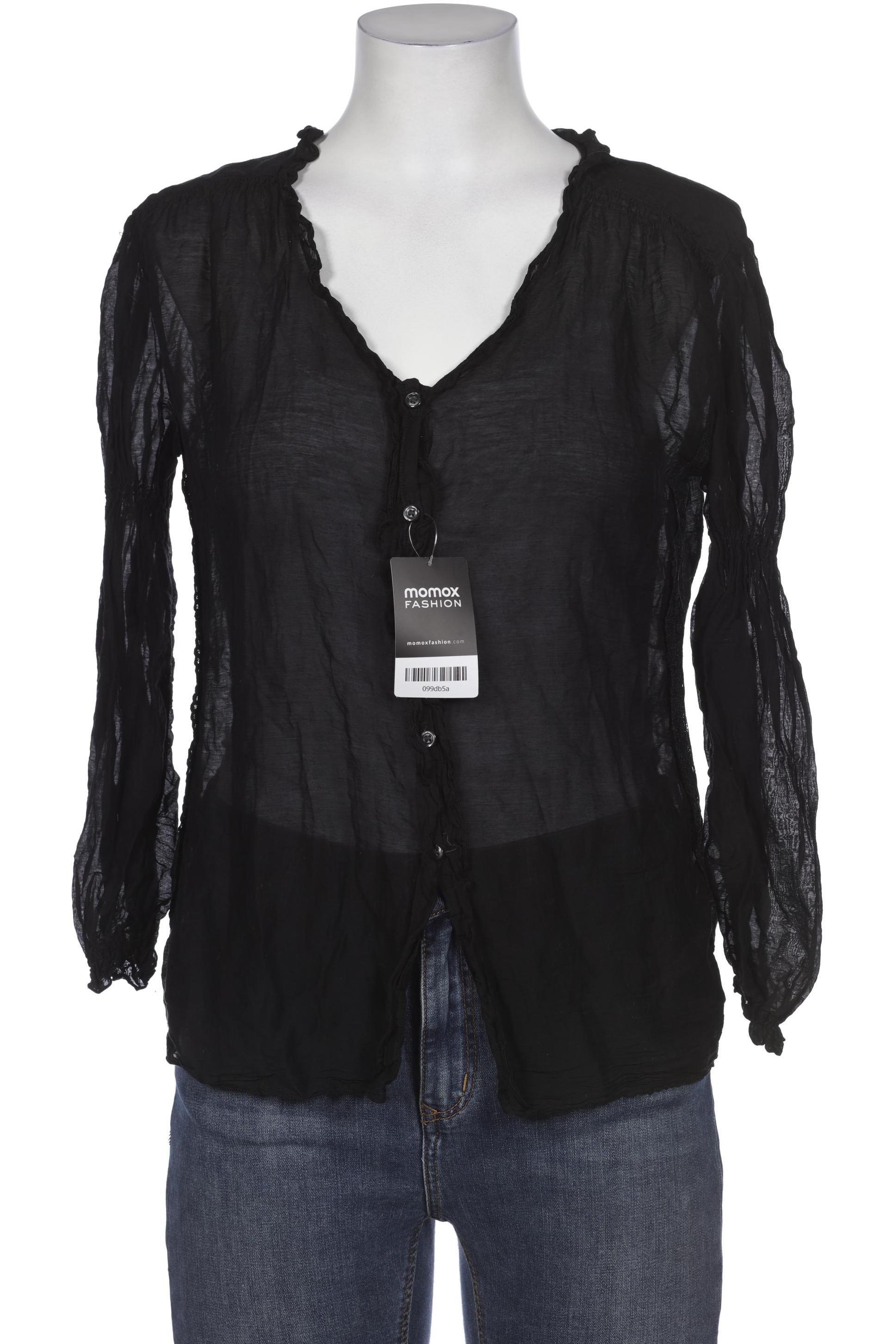 

0039 Italy Damen Bluse, schwarz, Gr. 42