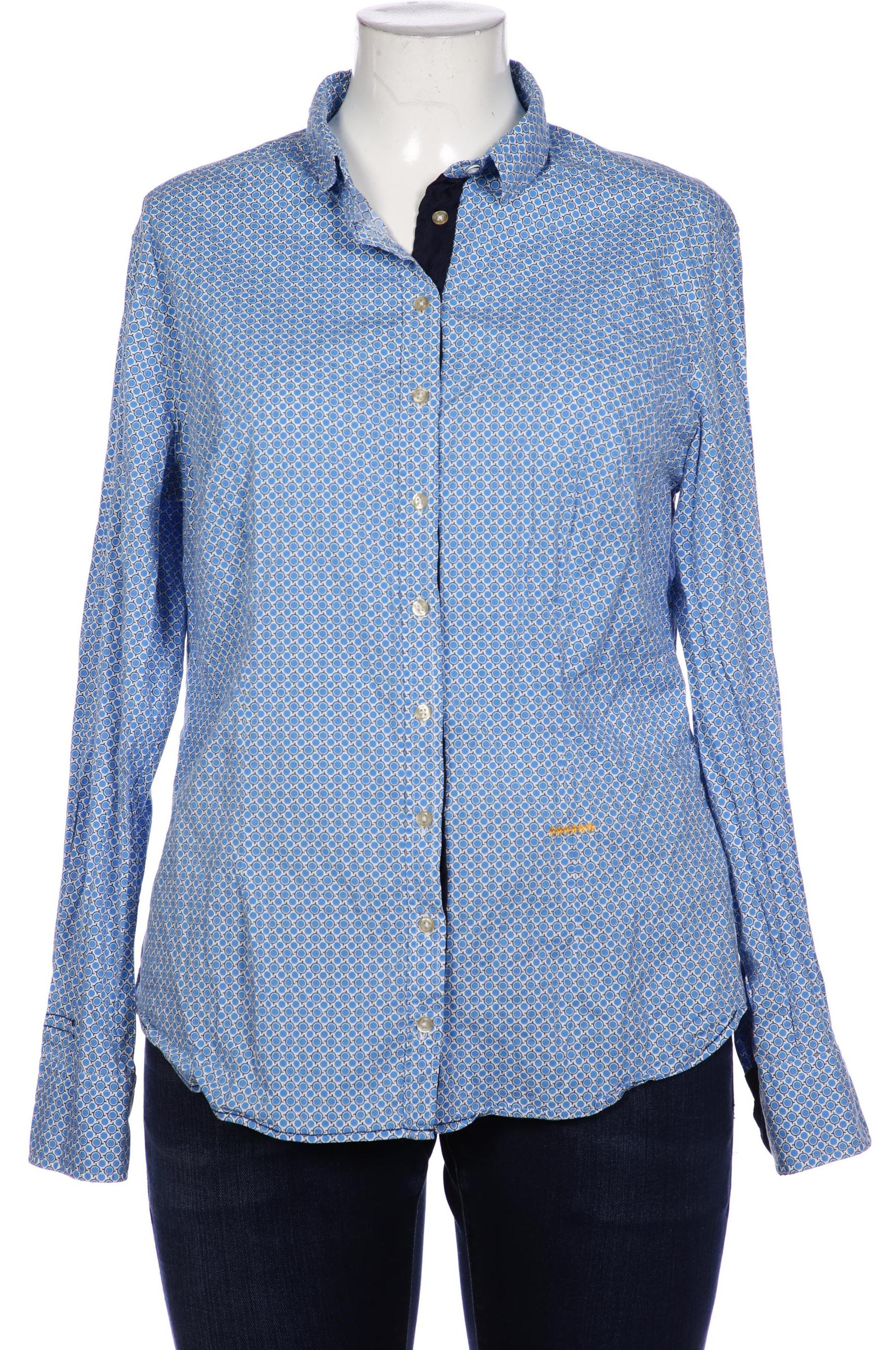 

0039 Italy Damen Bluse, blau, Gr. 46