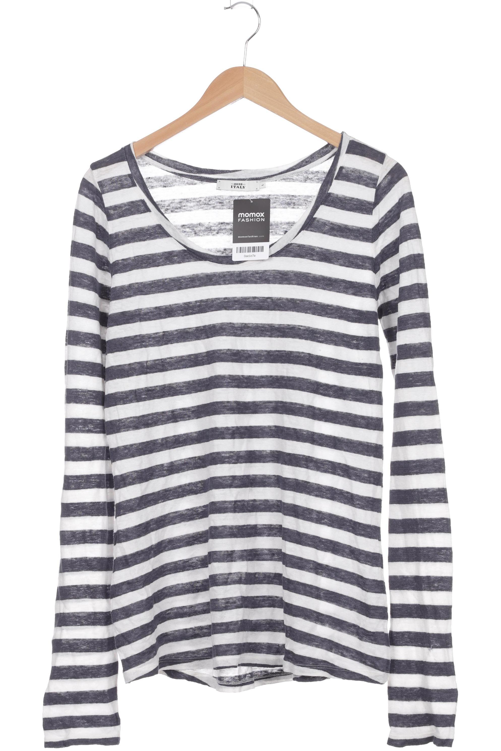 

0039 Italy Damen Langarmshirt, blau, Gr. 42