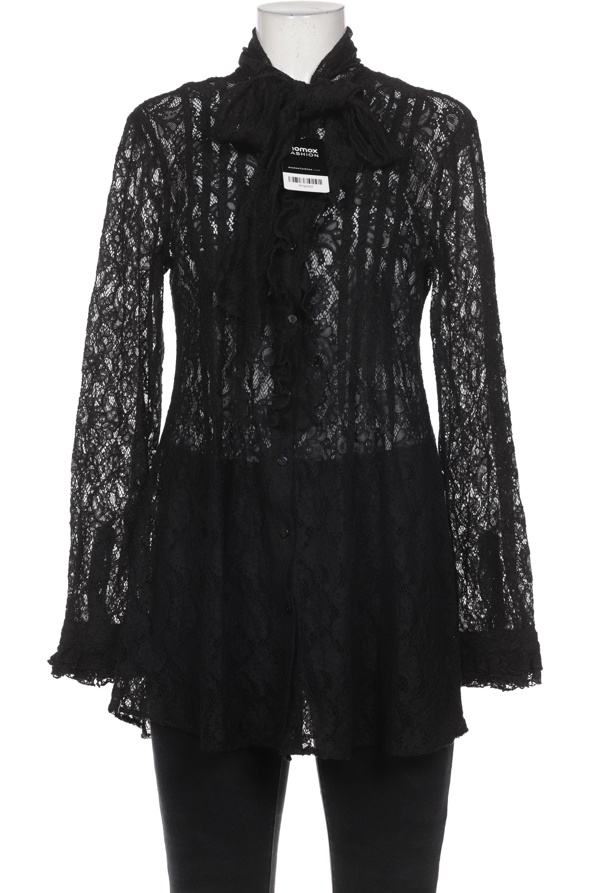

0039 Italy Damen Bluse, schwarz, Gr. 38