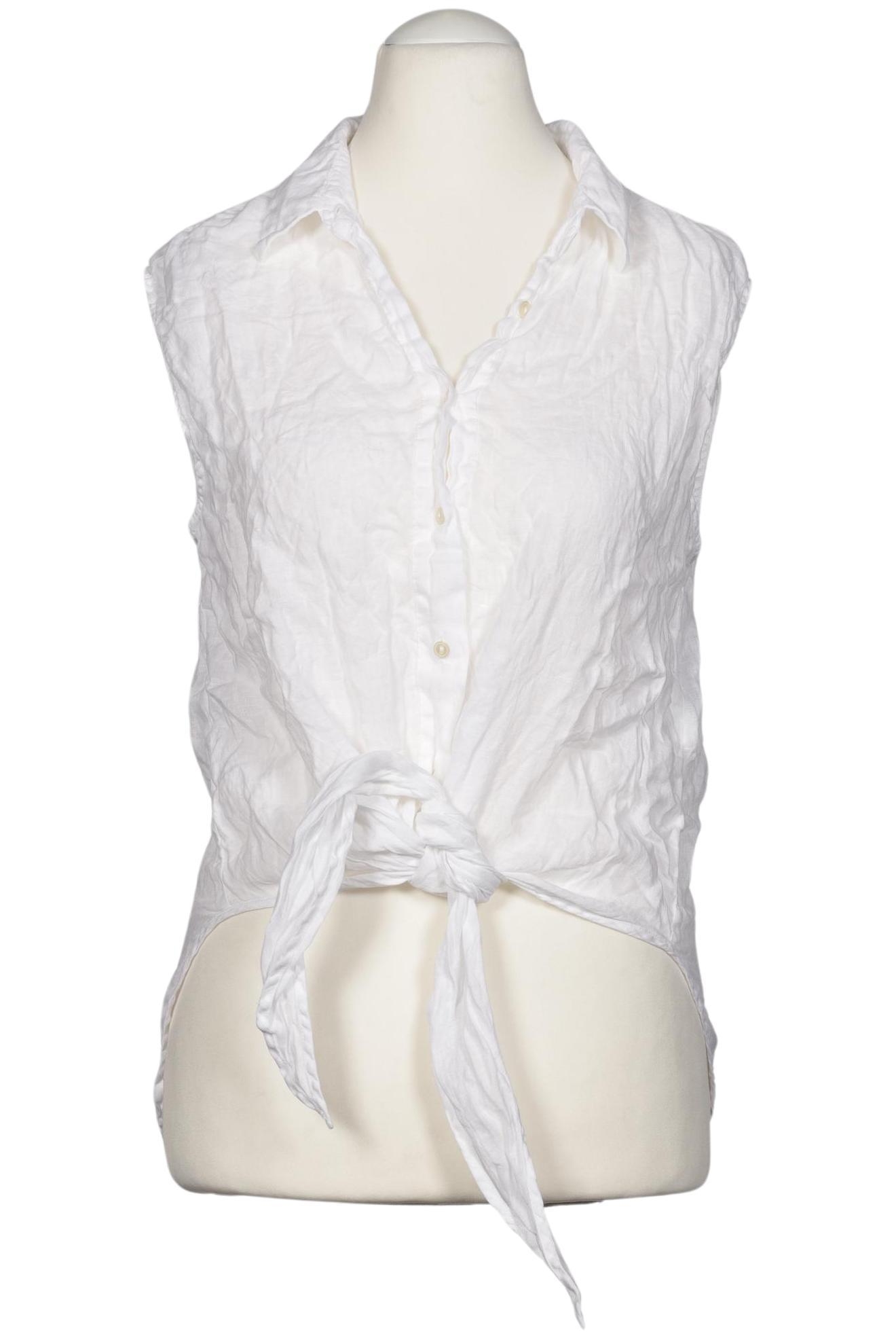 

0039 Italy Damen Bluse, weiß, Gr. 38