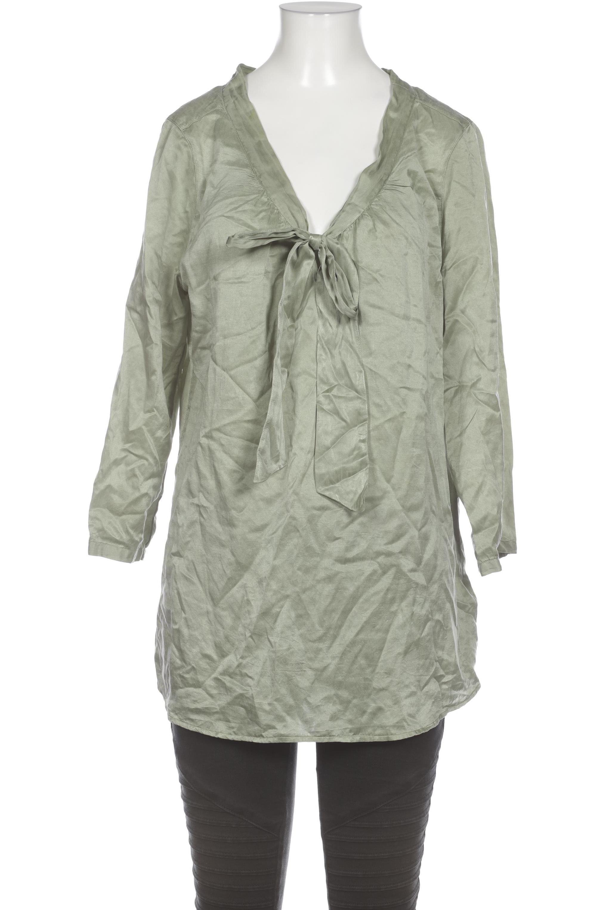 

0039 Italy Damen Bluse, grün, Gr. 38
