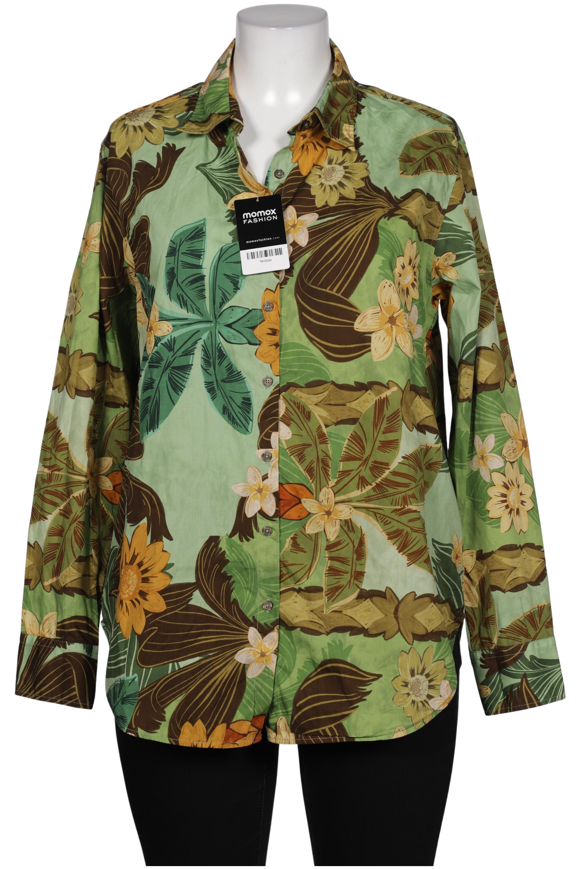 

0039 Italy Damen Bluse, grün, Gr. 44