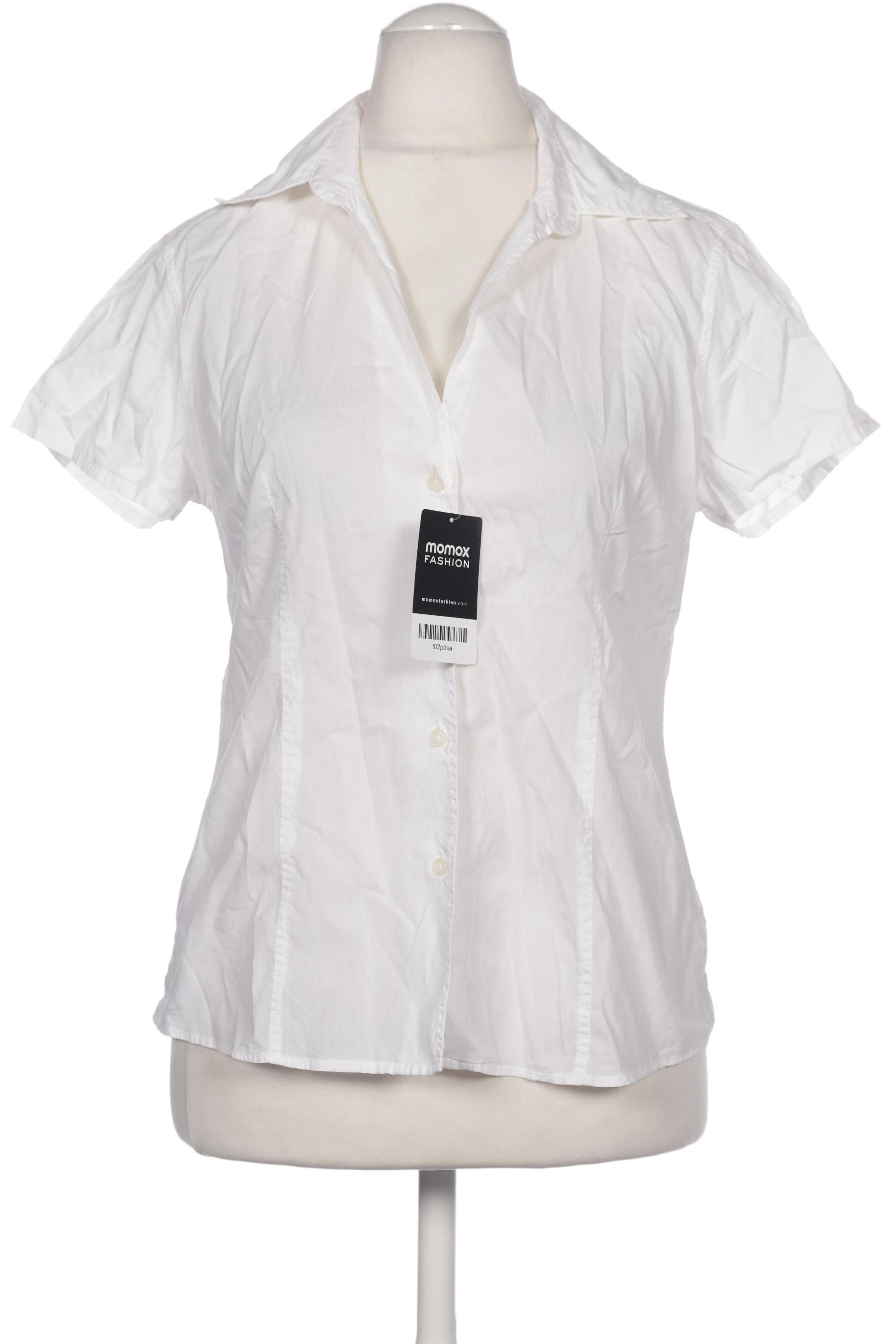 

0039 Italy Damen Bluse, weiß, Gr. 38