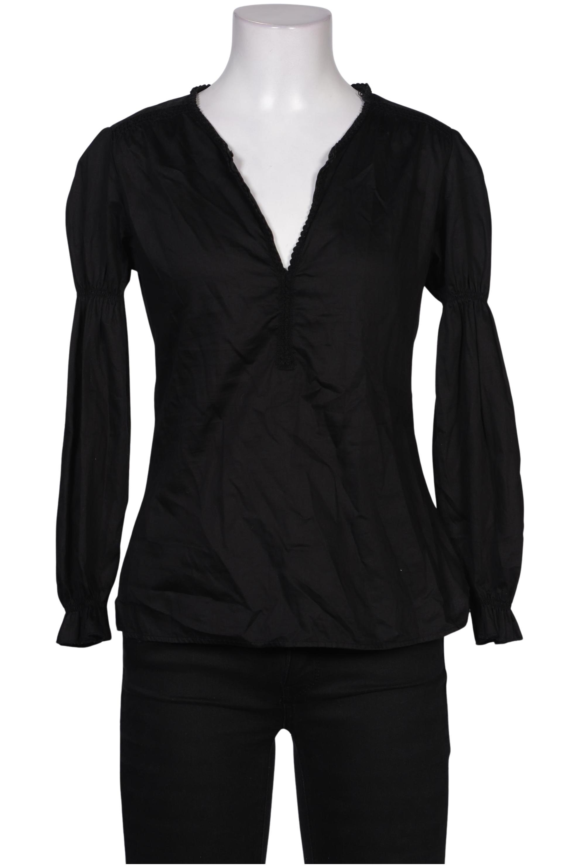 

0039 Italy Damen Bluse, schwarz, Gr. 36