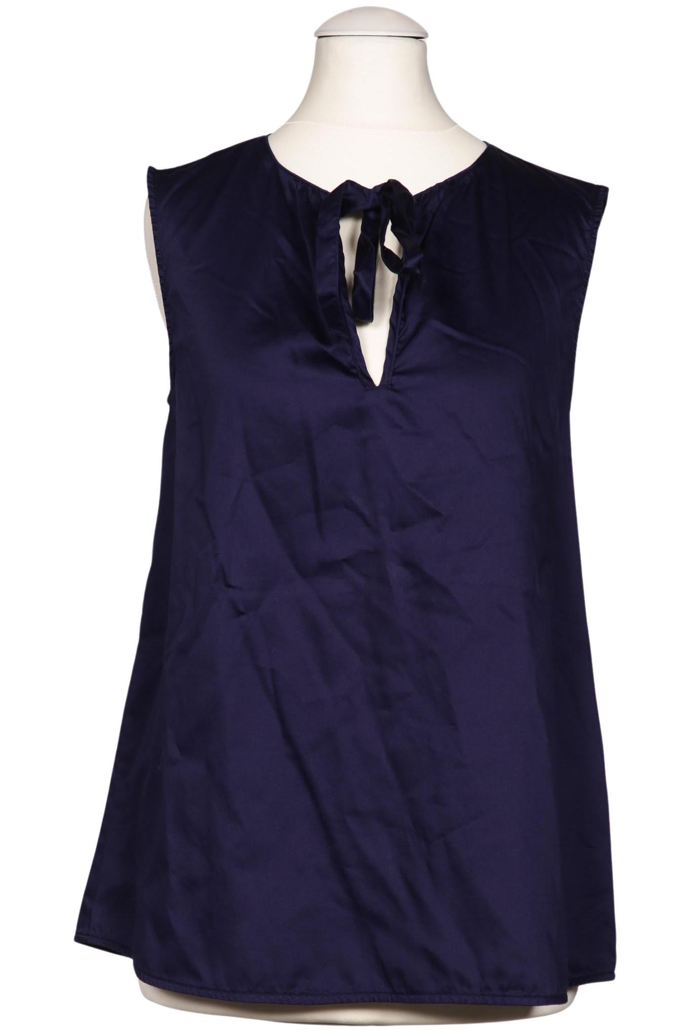 

0039 Italy Damen Bluse, marineblau, Gr. 34