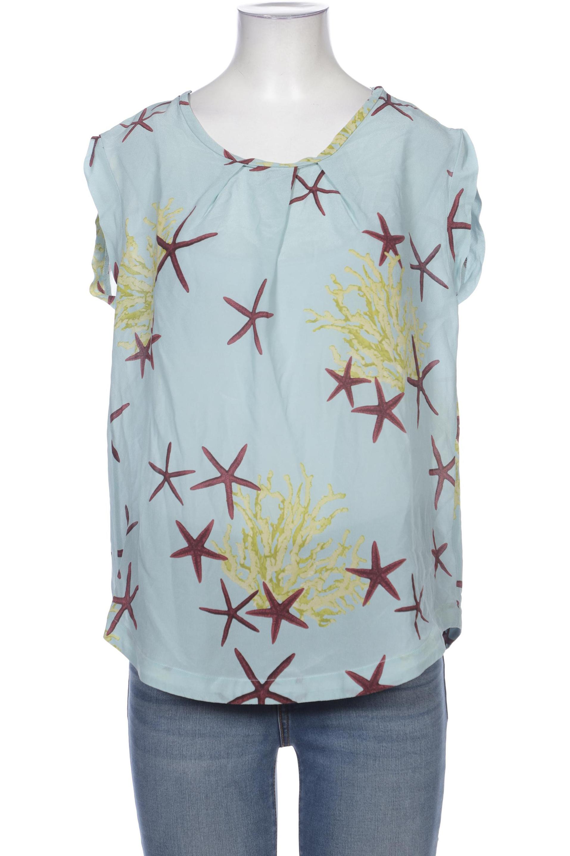 

0039 Italy Damen Bluse, blau, Gr. 38