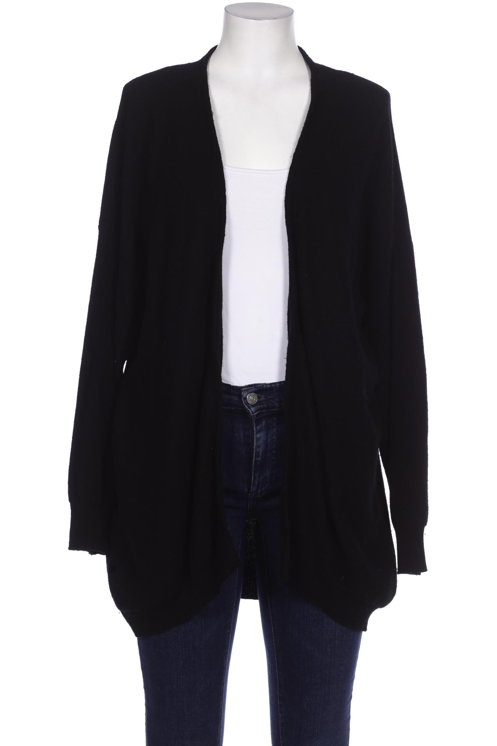 

0039 Italy Damen Strickjacke, schwarz, Gr. 38