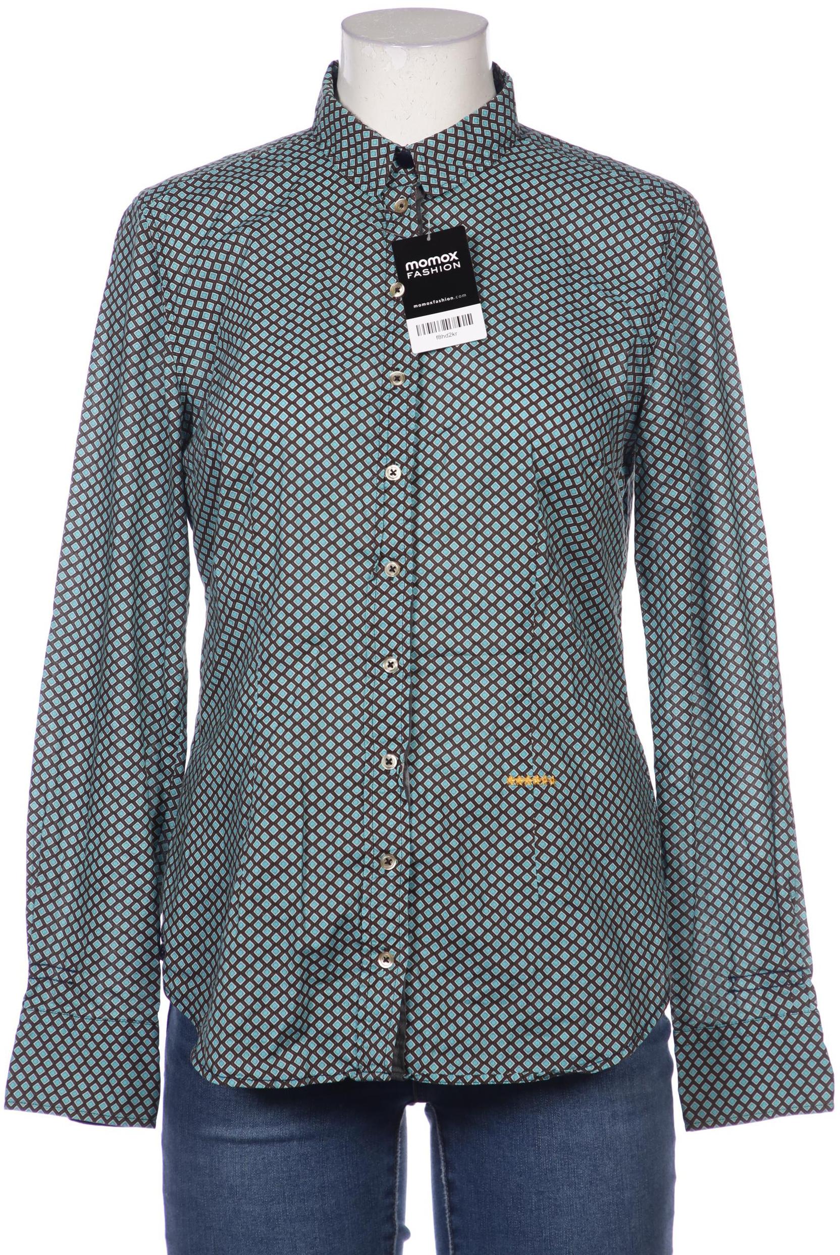 

0039 Italy Damen Bluse, türkis, Gr. 38