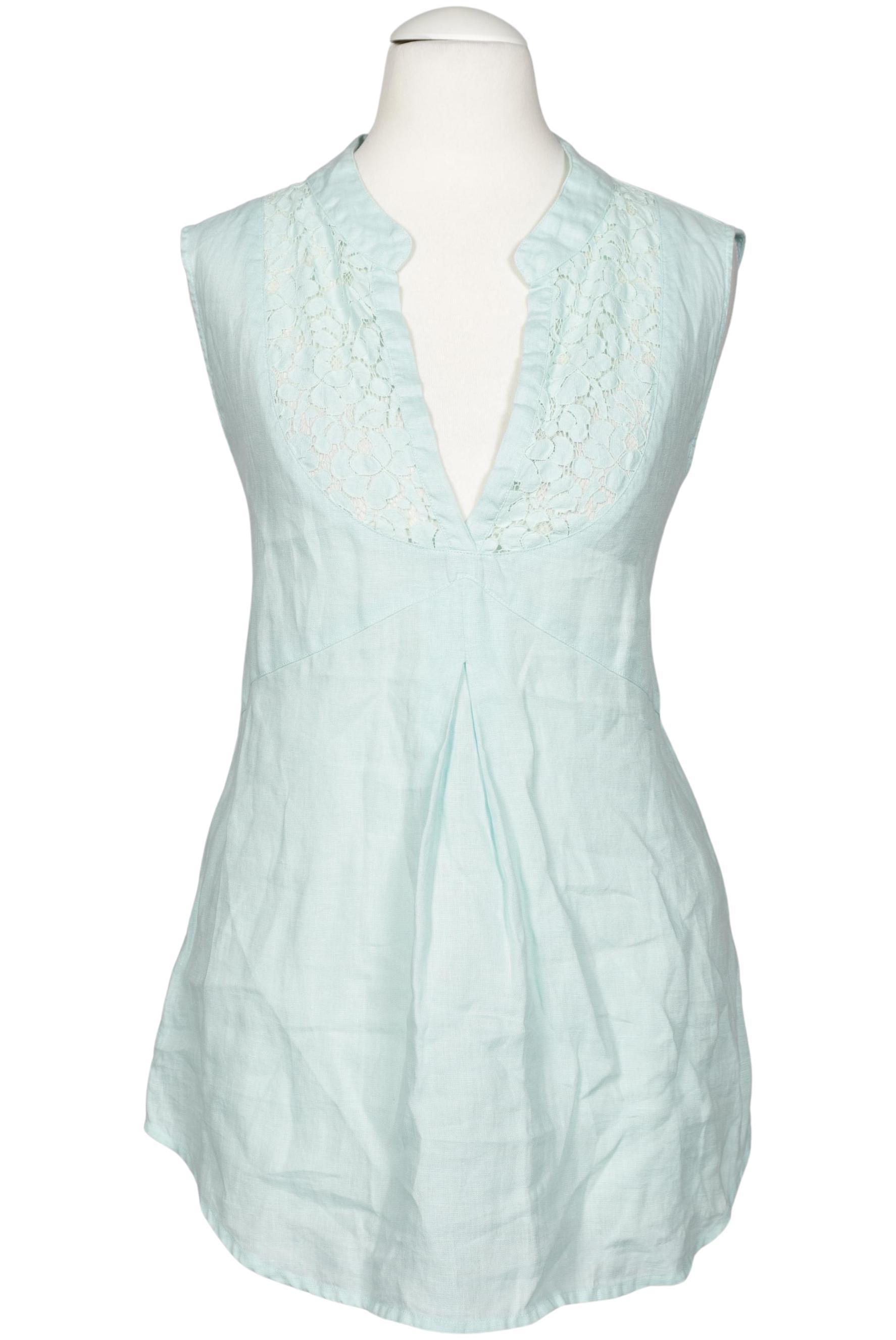 

0039 Italy Damen Bluse, hellblau, Gr. 34