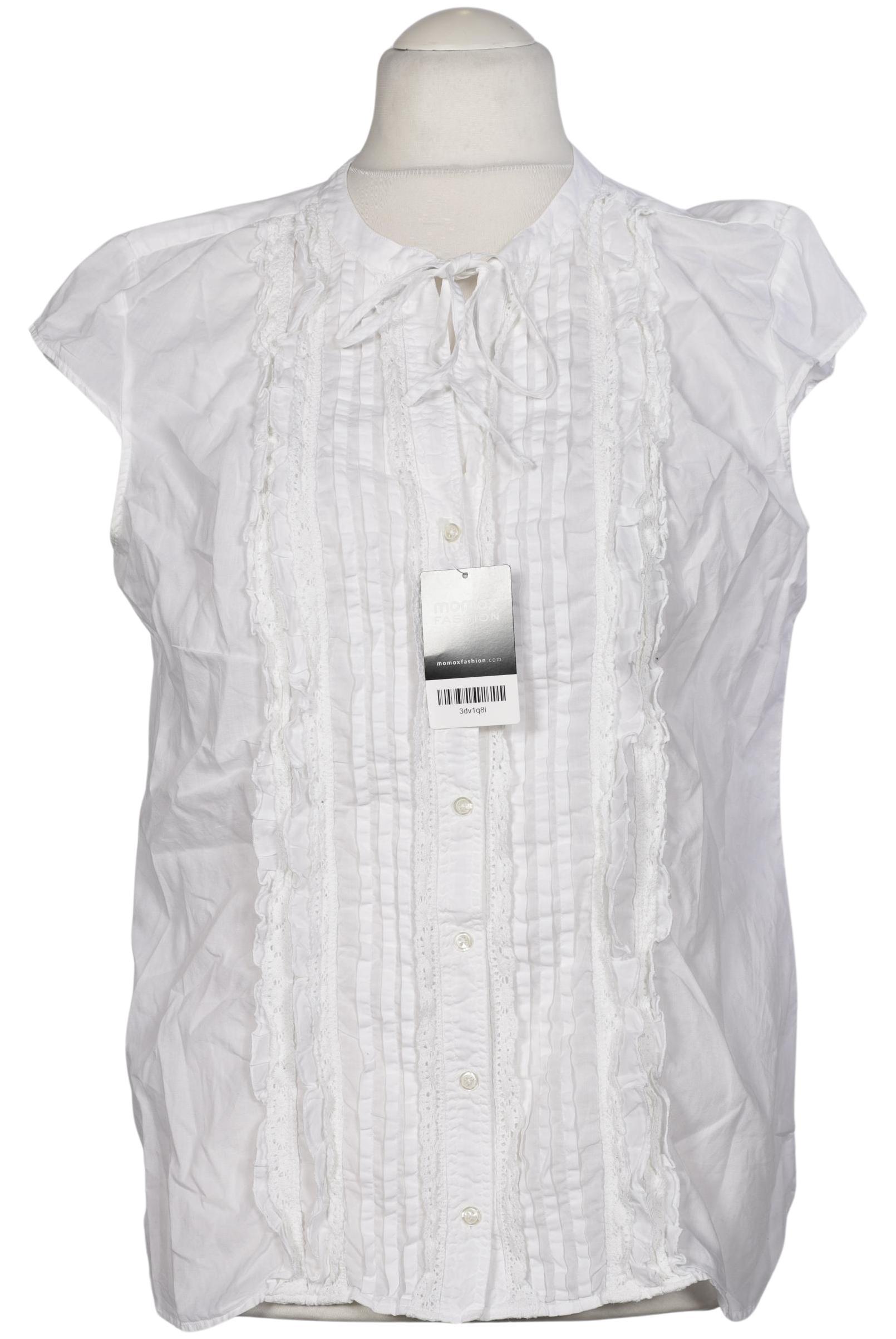 

0039 Italy Damen Bluse, weiß, Gr. 44