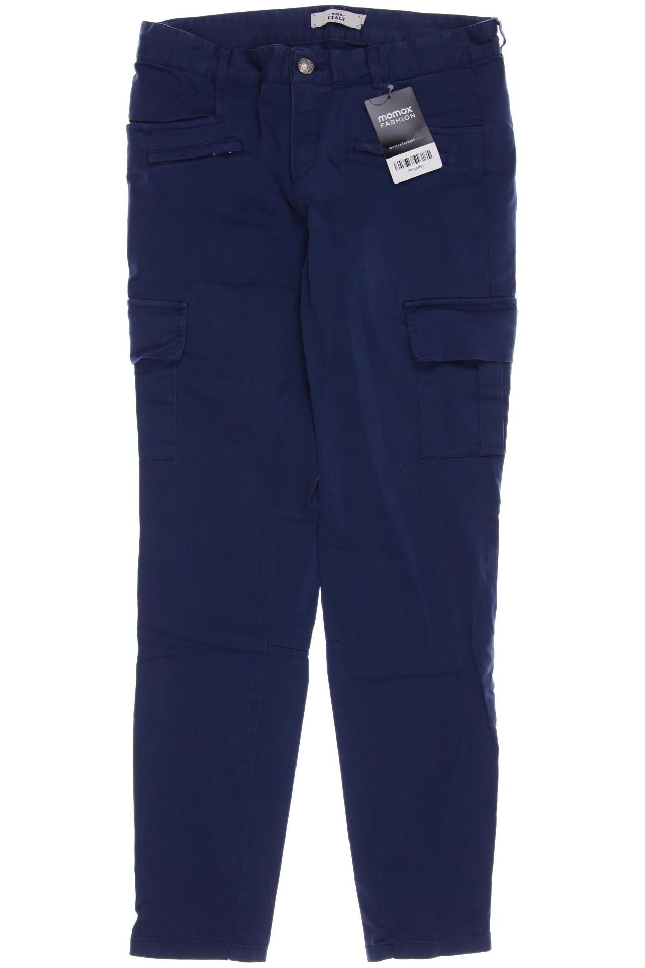 

0039 Italy Damen Stoffhose, blau