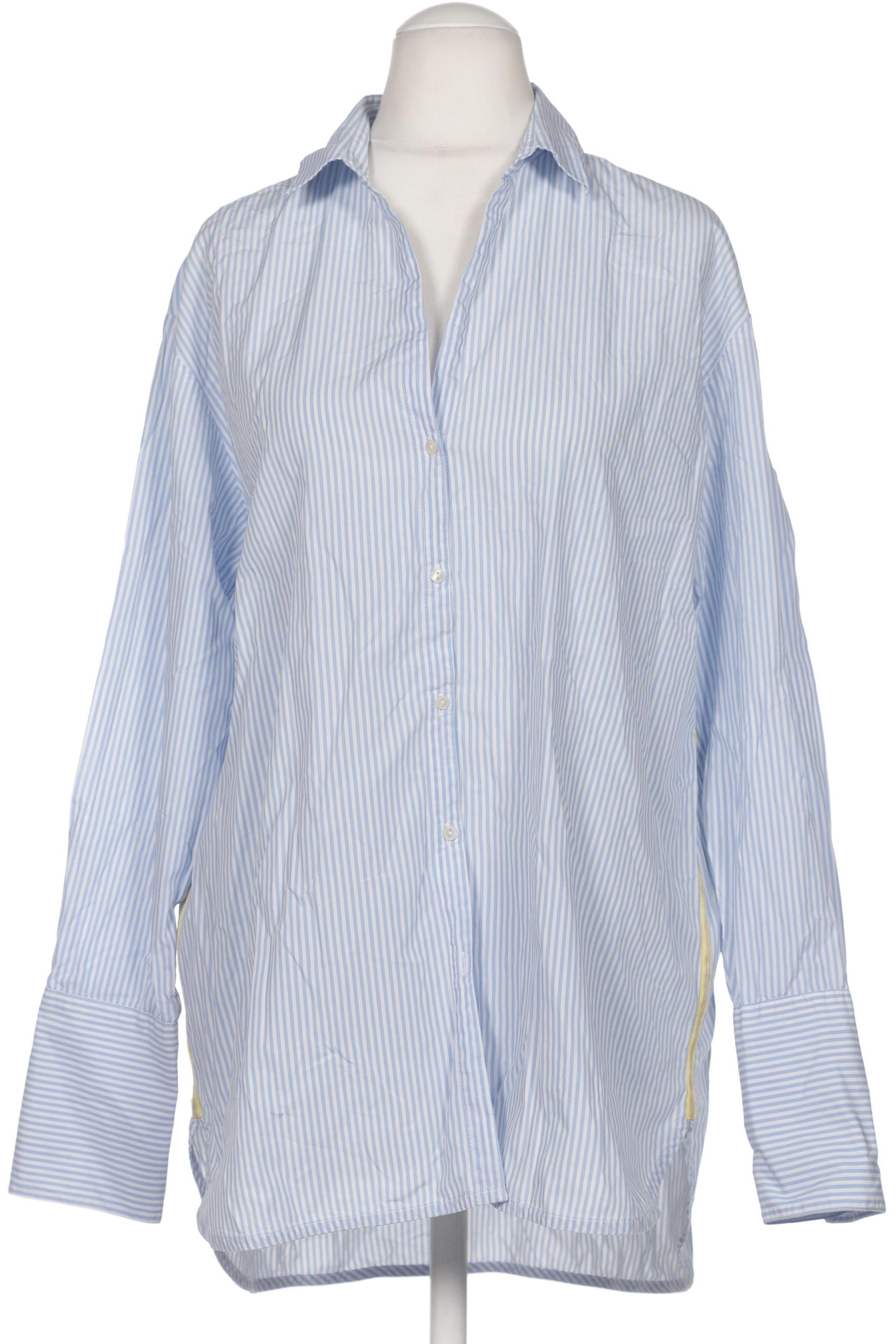

0039 Italy Damen Bluse, blau, Gr. 38
