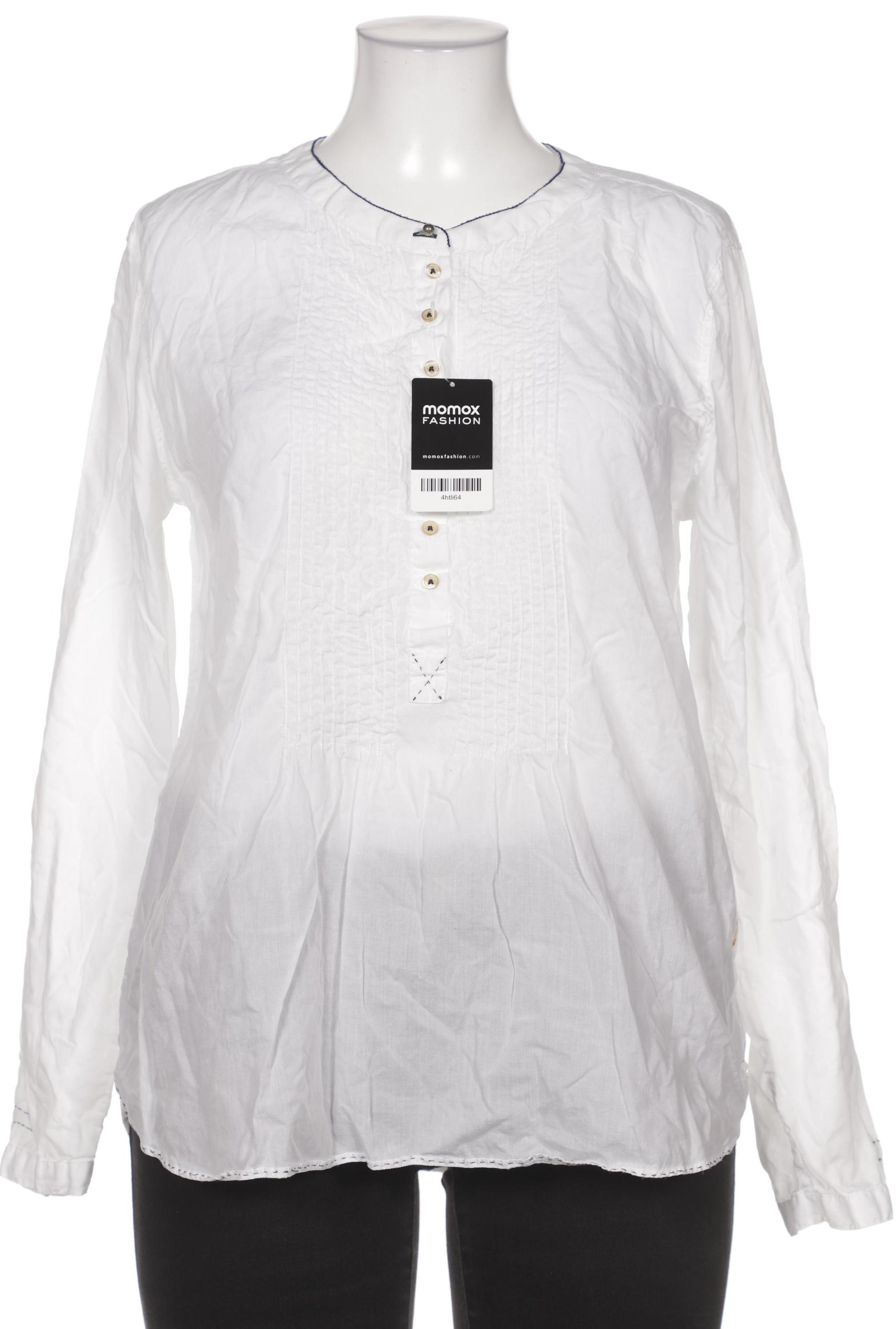 

0039 Italy Damen Bluse, weiß, Gr. 44
