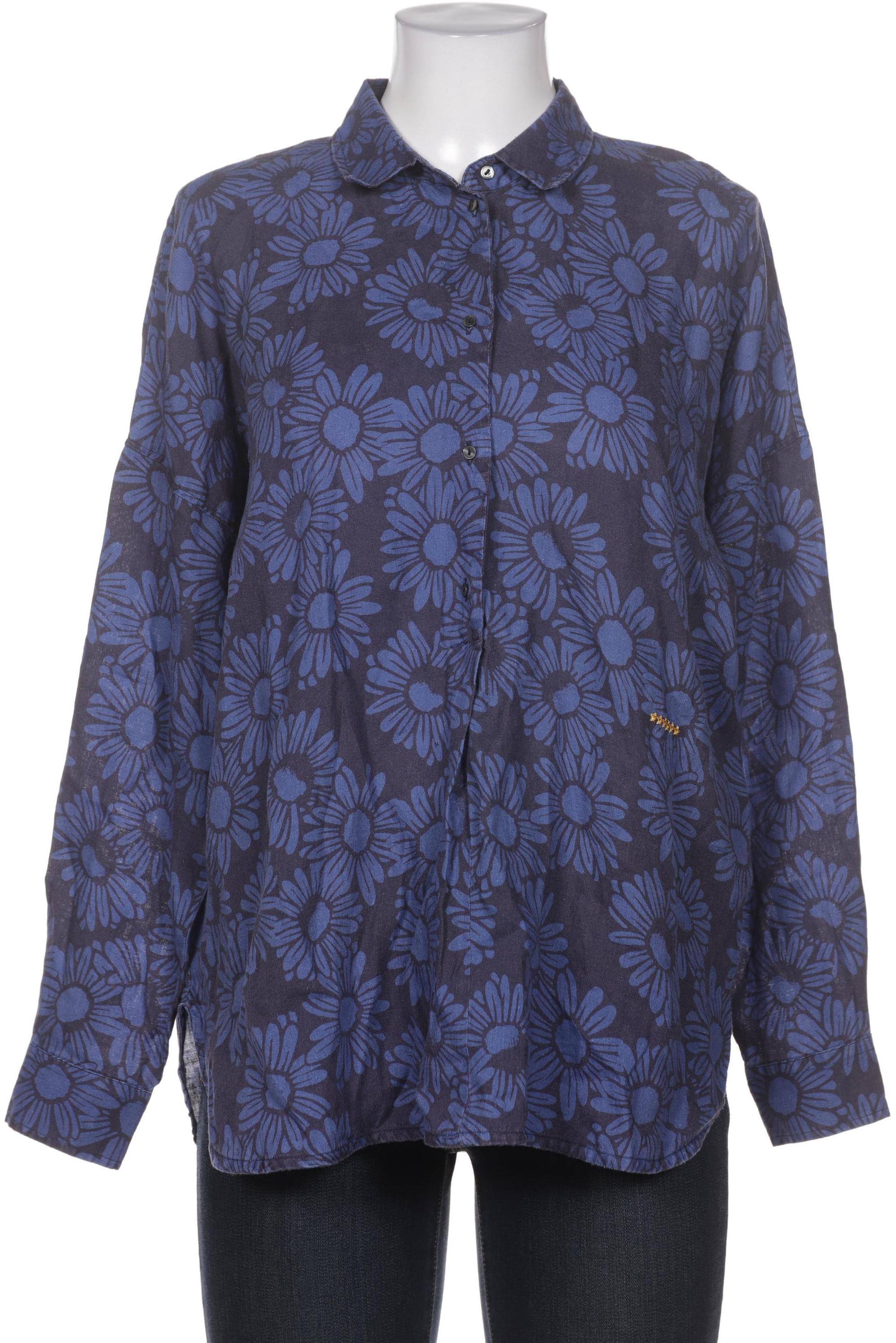 

0039 Italy Damen Bluse, marineblau, Gr. 38
