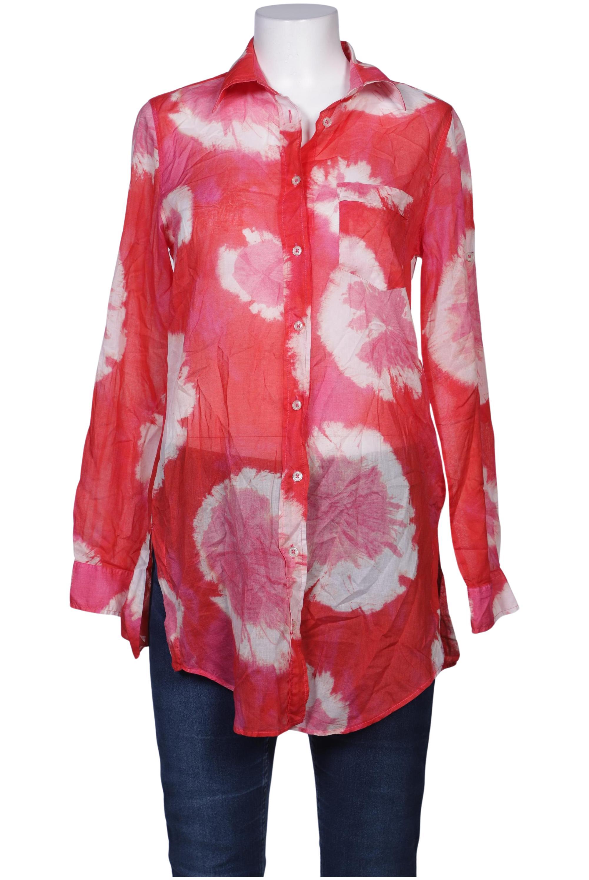 

0039 Italy Damen Bluse, rot, Gr. 38