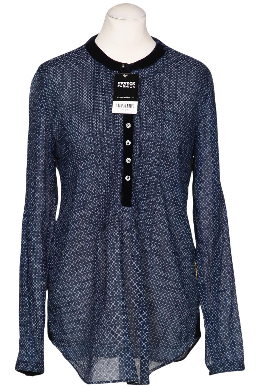 

0039 Italy Damen Bluse, marineblau, Gr. 38