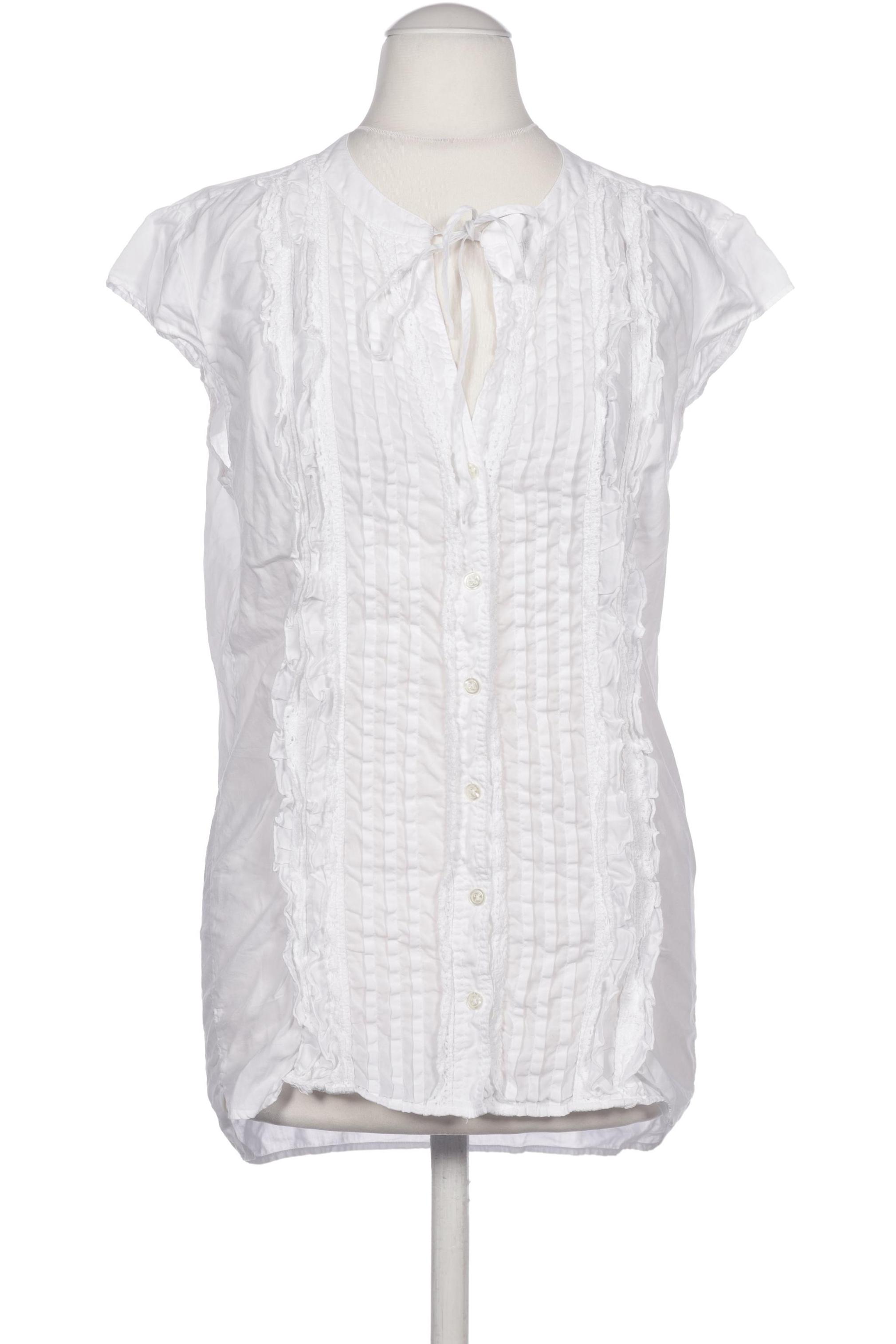 

0039 Italy Damen Bluse, weiß, Gr. 36