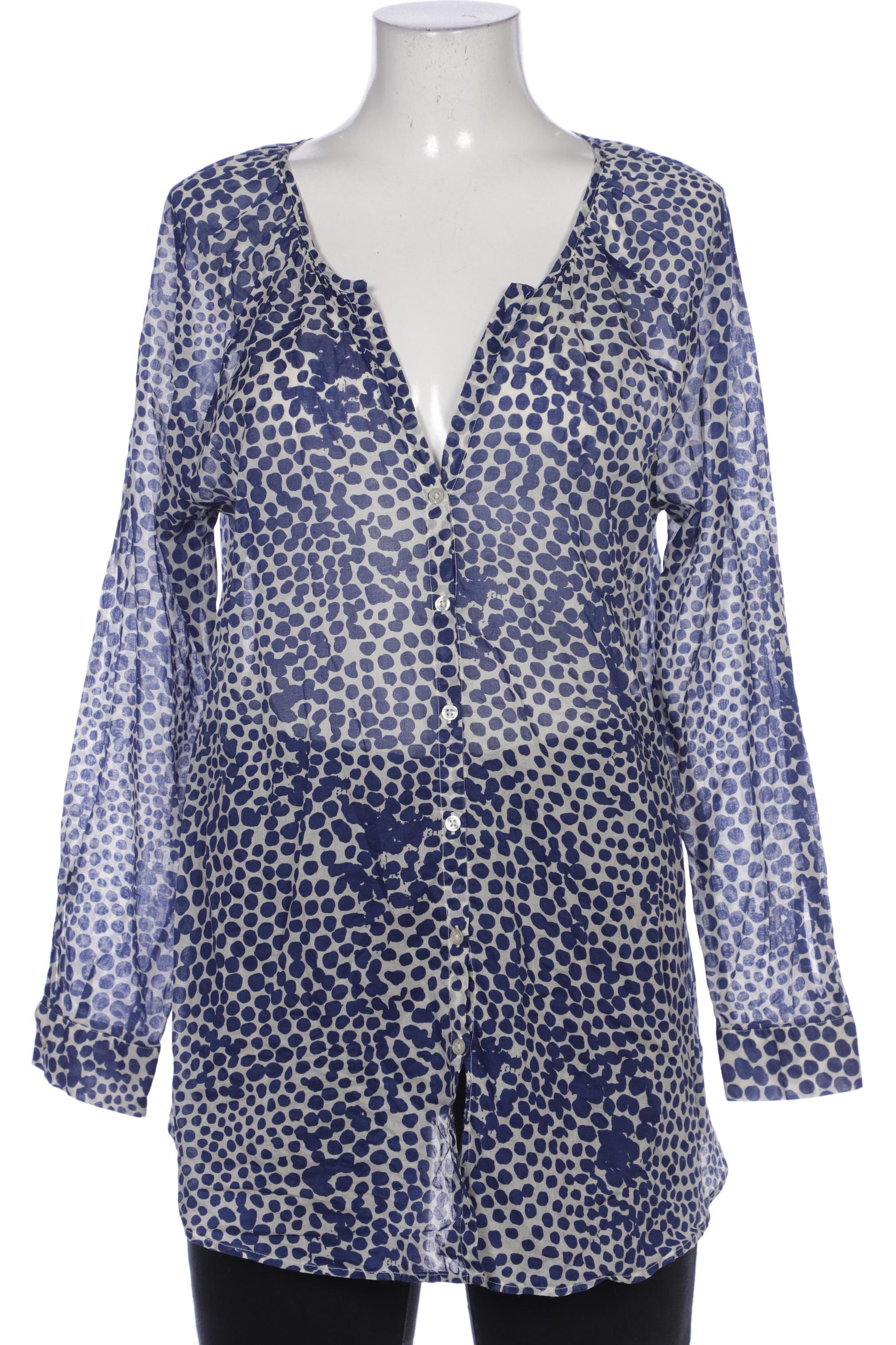 

0039 Italy Damen Bluse, blau, Gr. 38