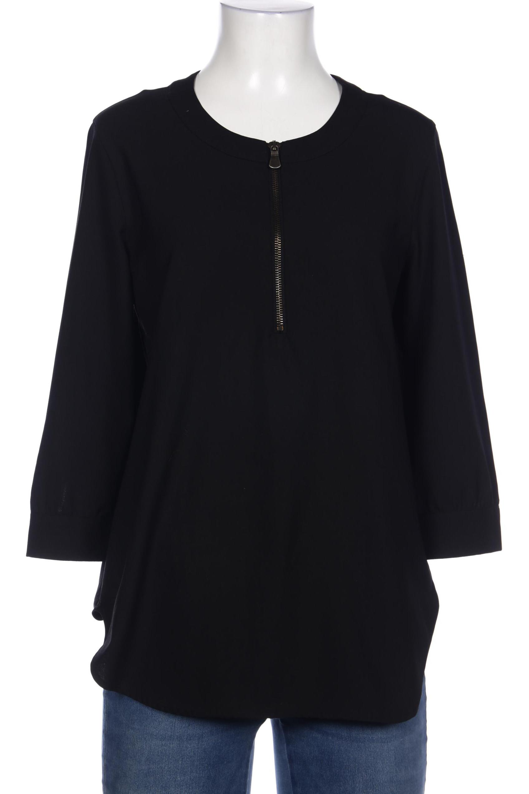 

0039 Italy Damen Bluse, schwarz