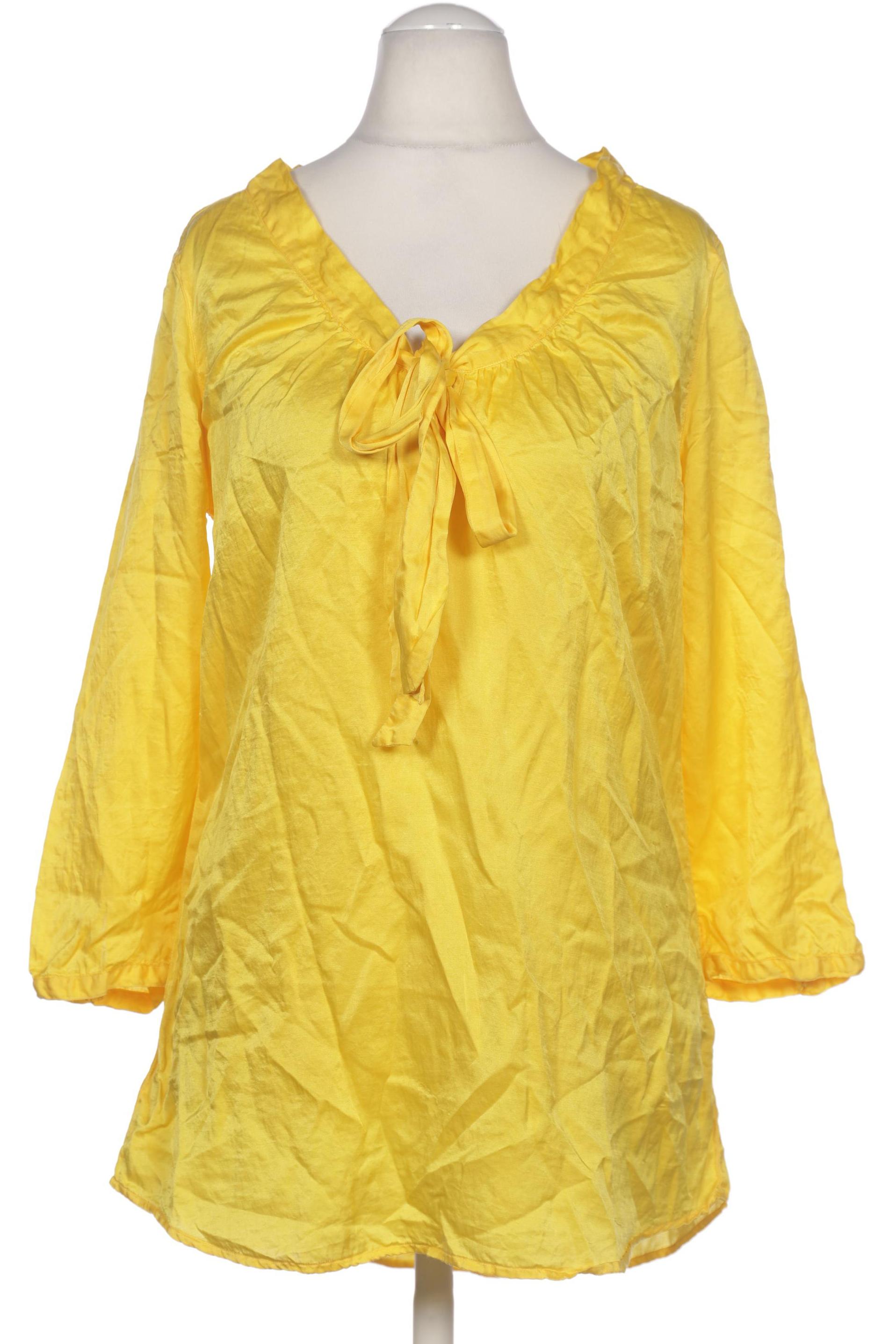 

0039 Italy Damen Bluse, gelb, Gr. 38