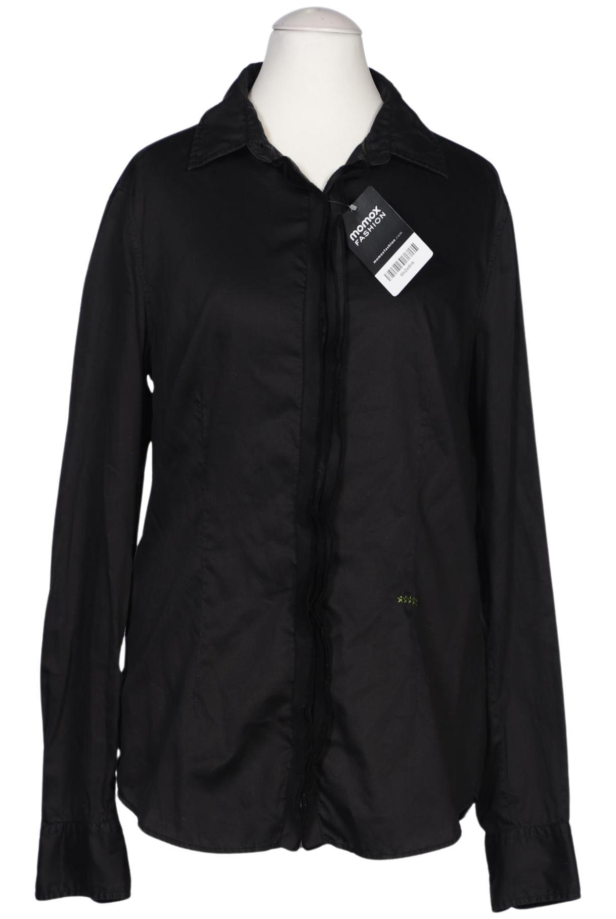 

0039 Italy Damen Bluse, schwarz, Gr. 38