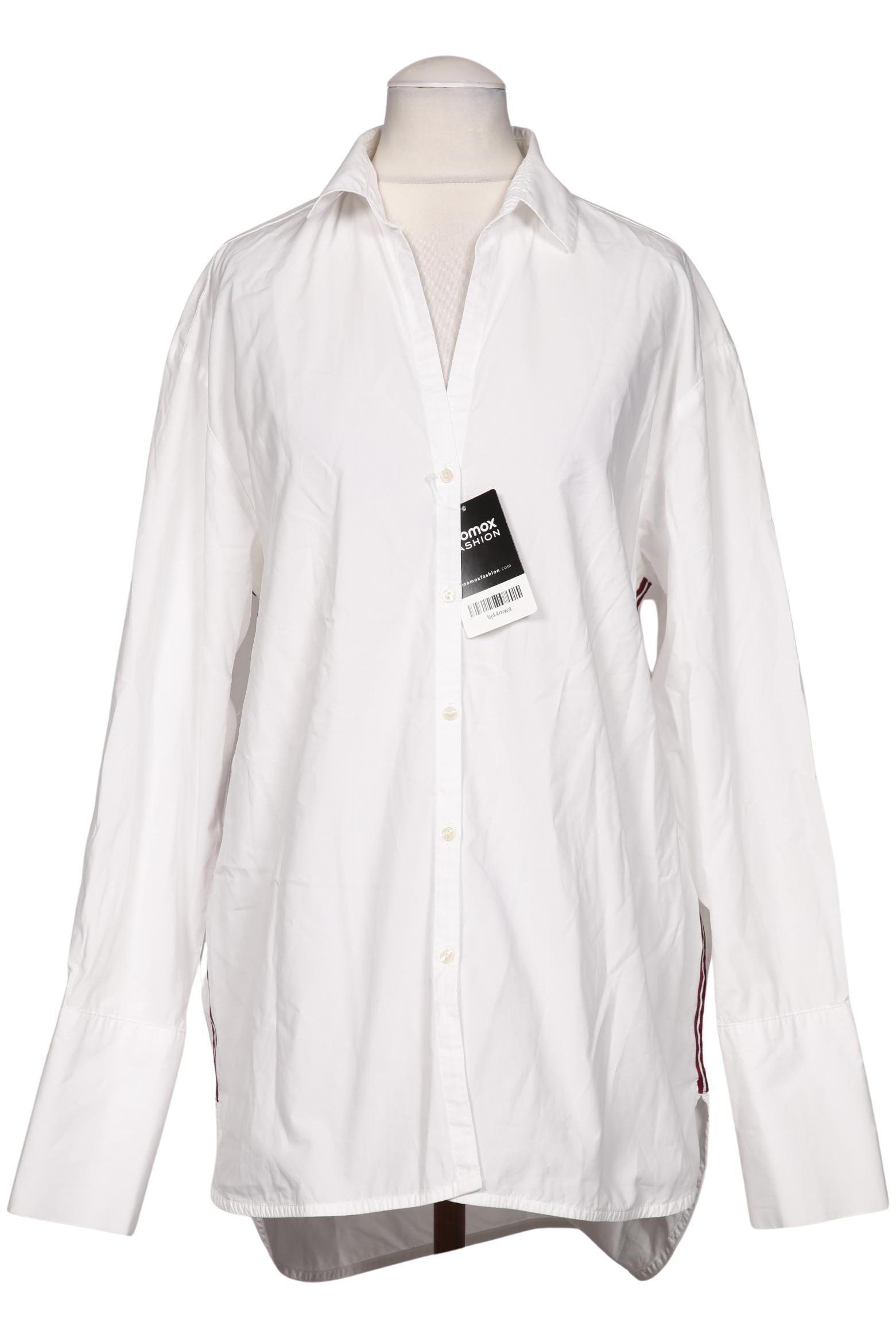 

0039 Italy Damen Bluse, weiß, Gr. 34