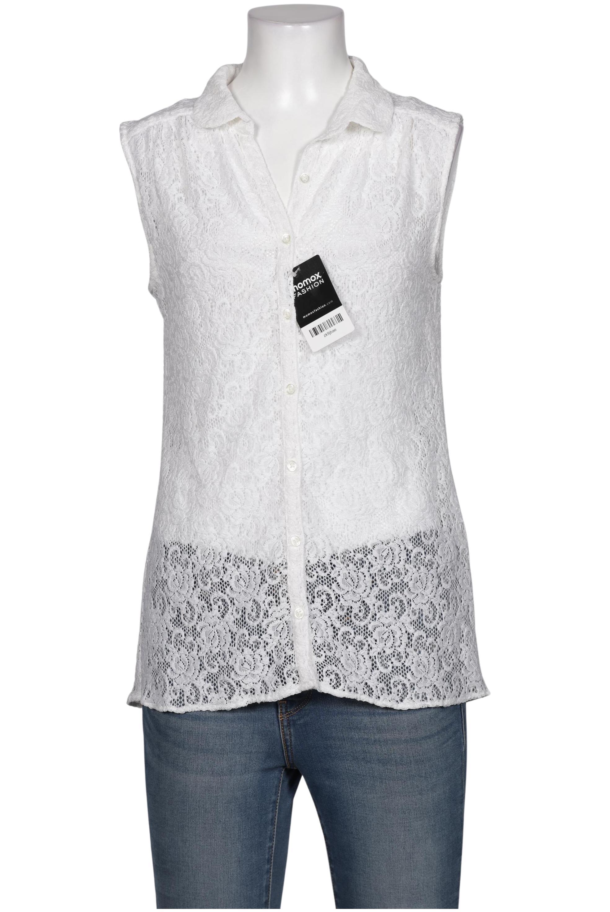 

0039 Italy Damen Bluse, cremeweiß, Gr. 38