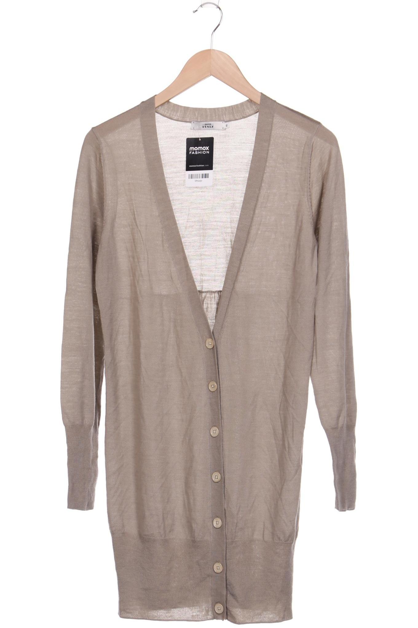 

0039 Italy Damen Strickjacke, beige, Gr. 34