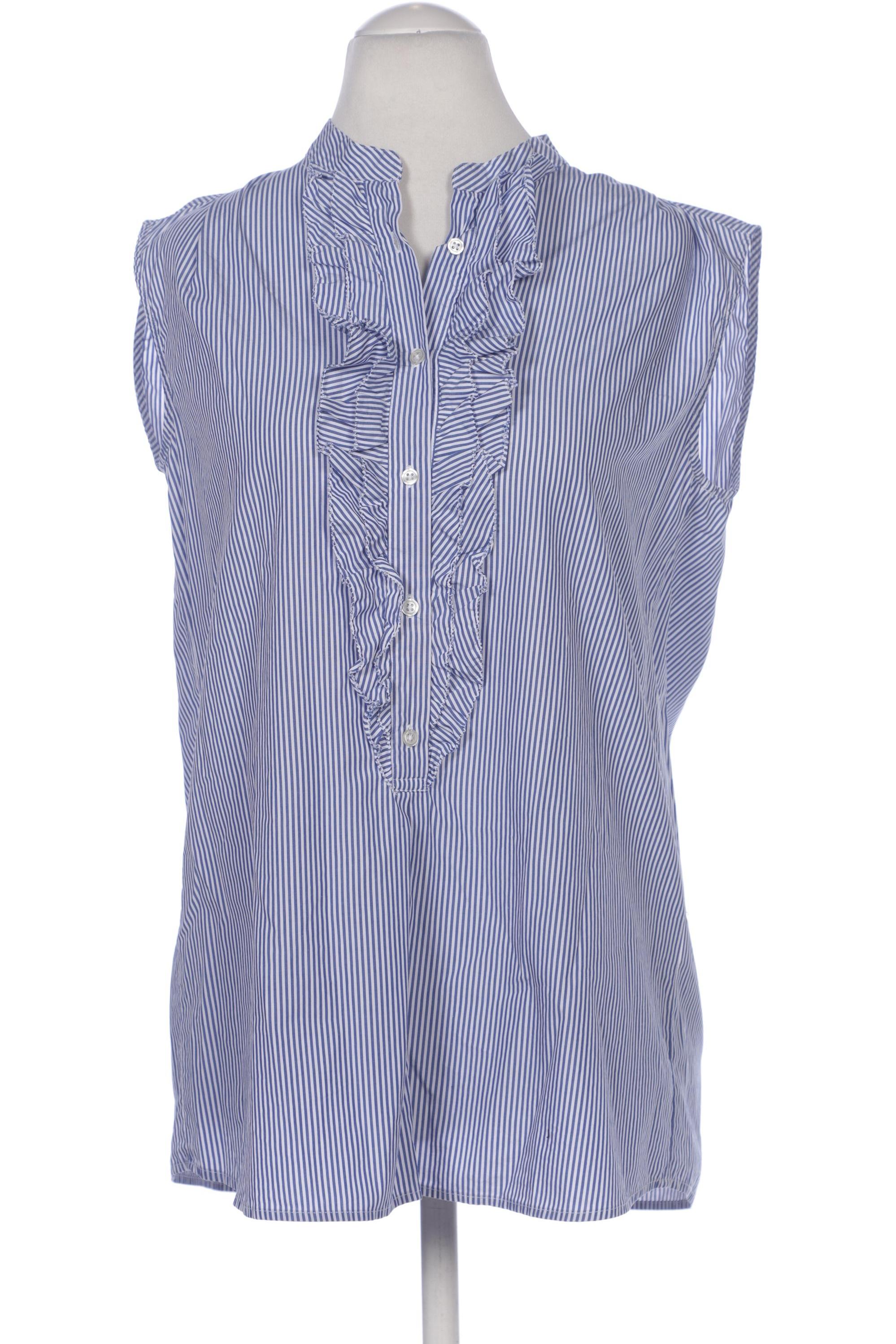 

0039 Italy Damen Bluse, blau, Gr. 38