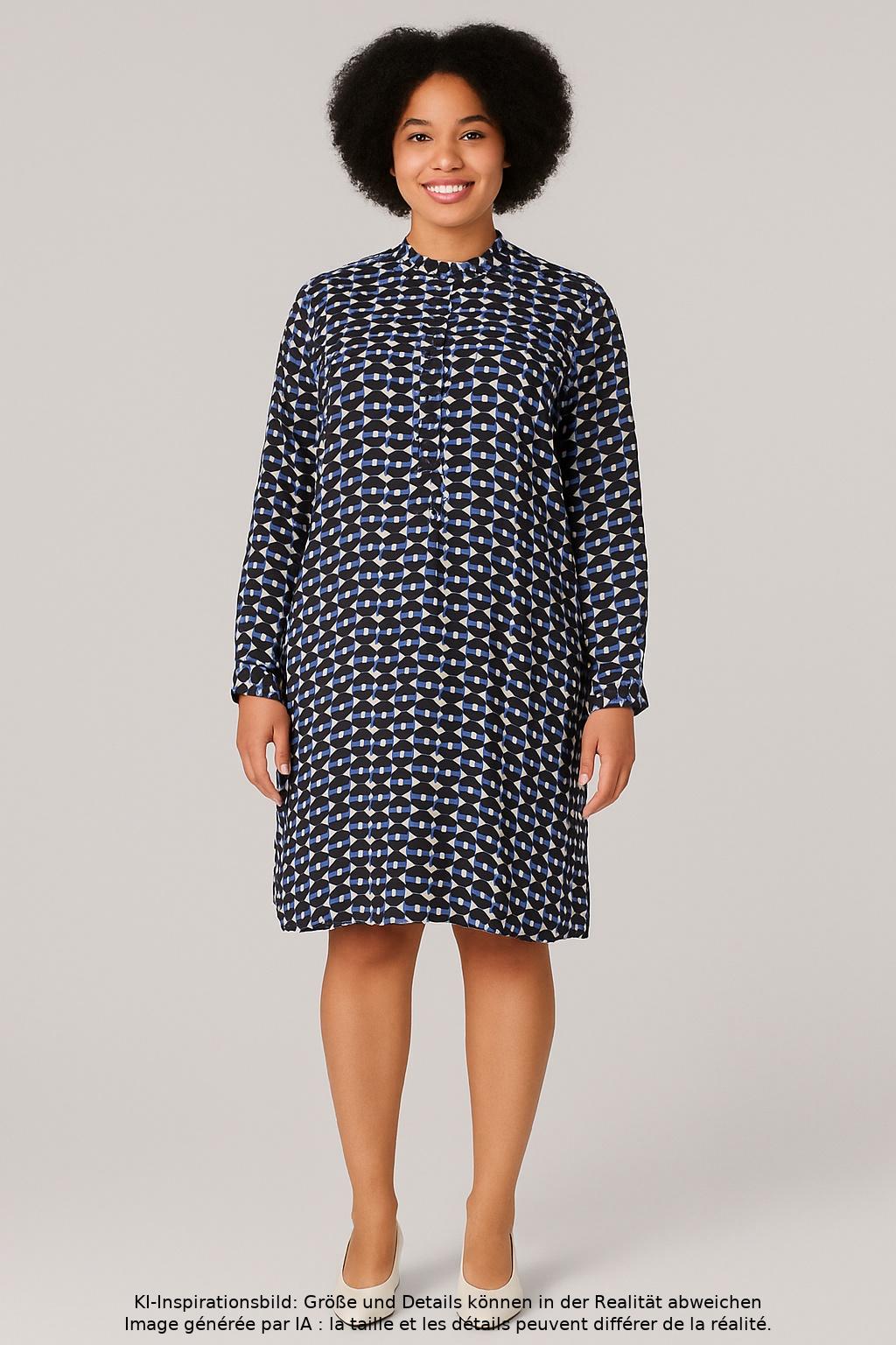 

0039 Italy Damen Kleid, mehrfarbig, Gr. 44