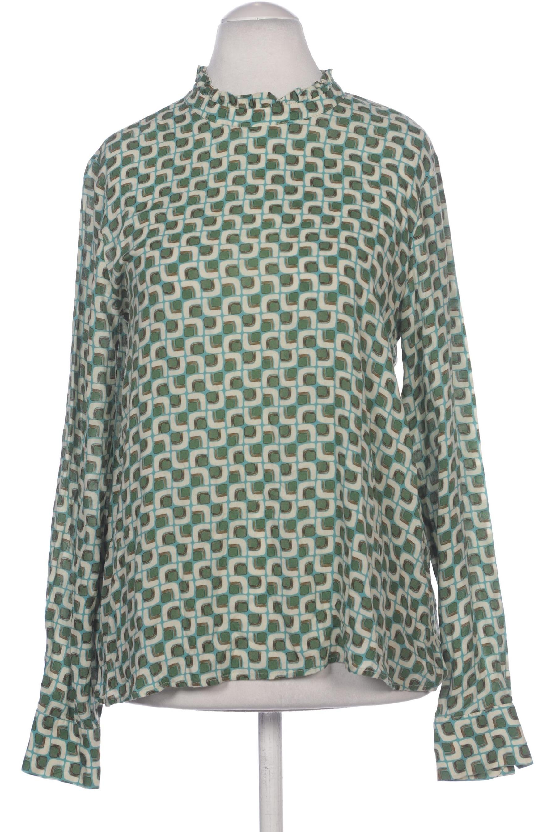 

0039 Italy Damen Bluse, grün, Gr. 36