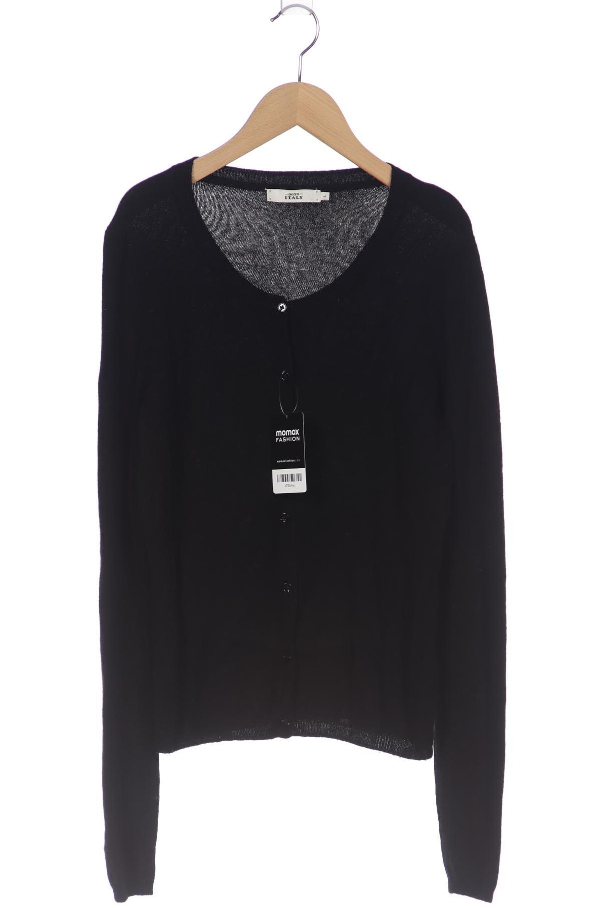 

0039 Italy Damen Strickjacke, schwarz, Gr. 42