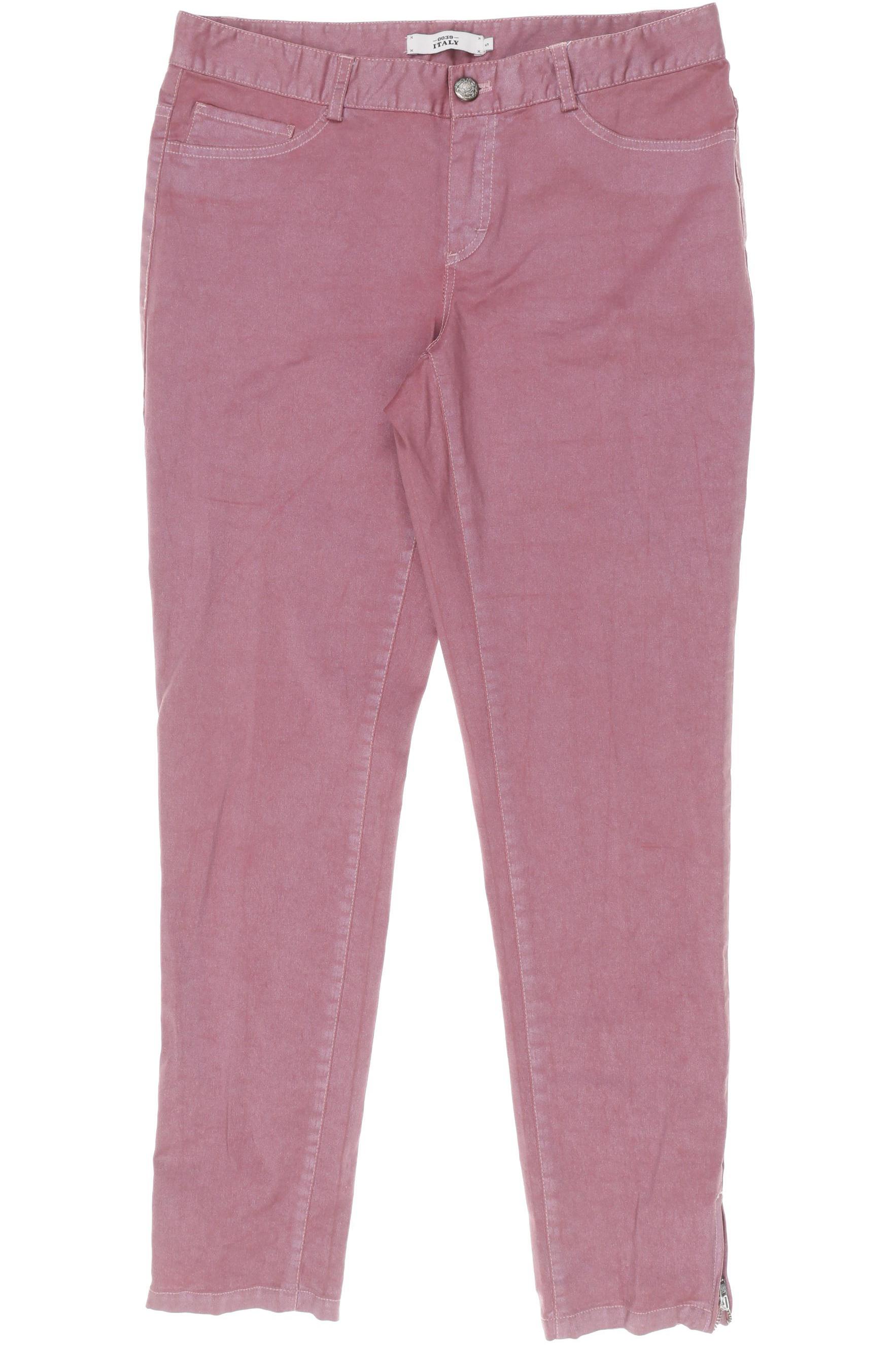 

0039 Italy Damen Stoffhose, pink, Gr. 0
