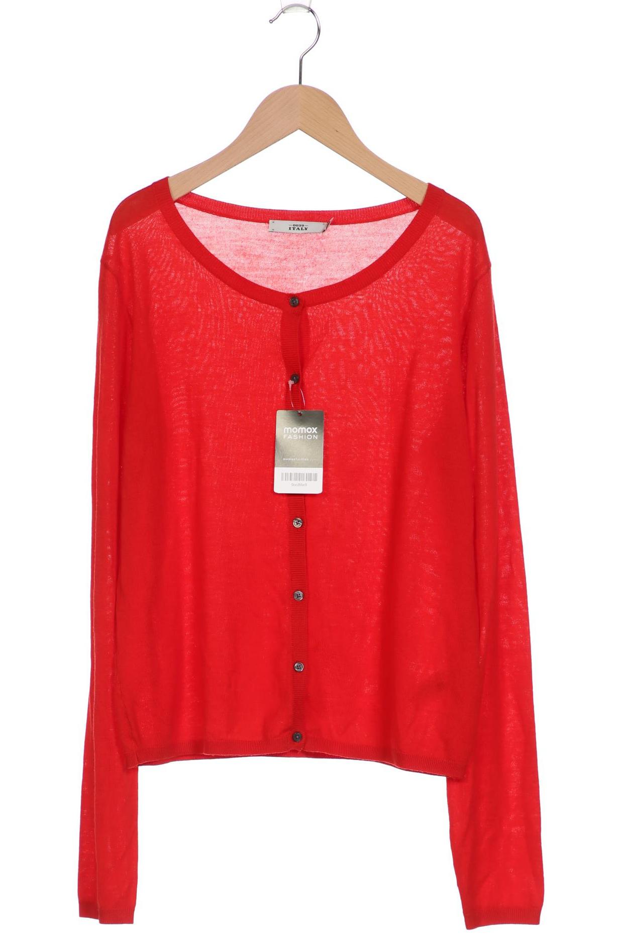 

0039 Italy Damen Strickjacke, rot, Gr. 42