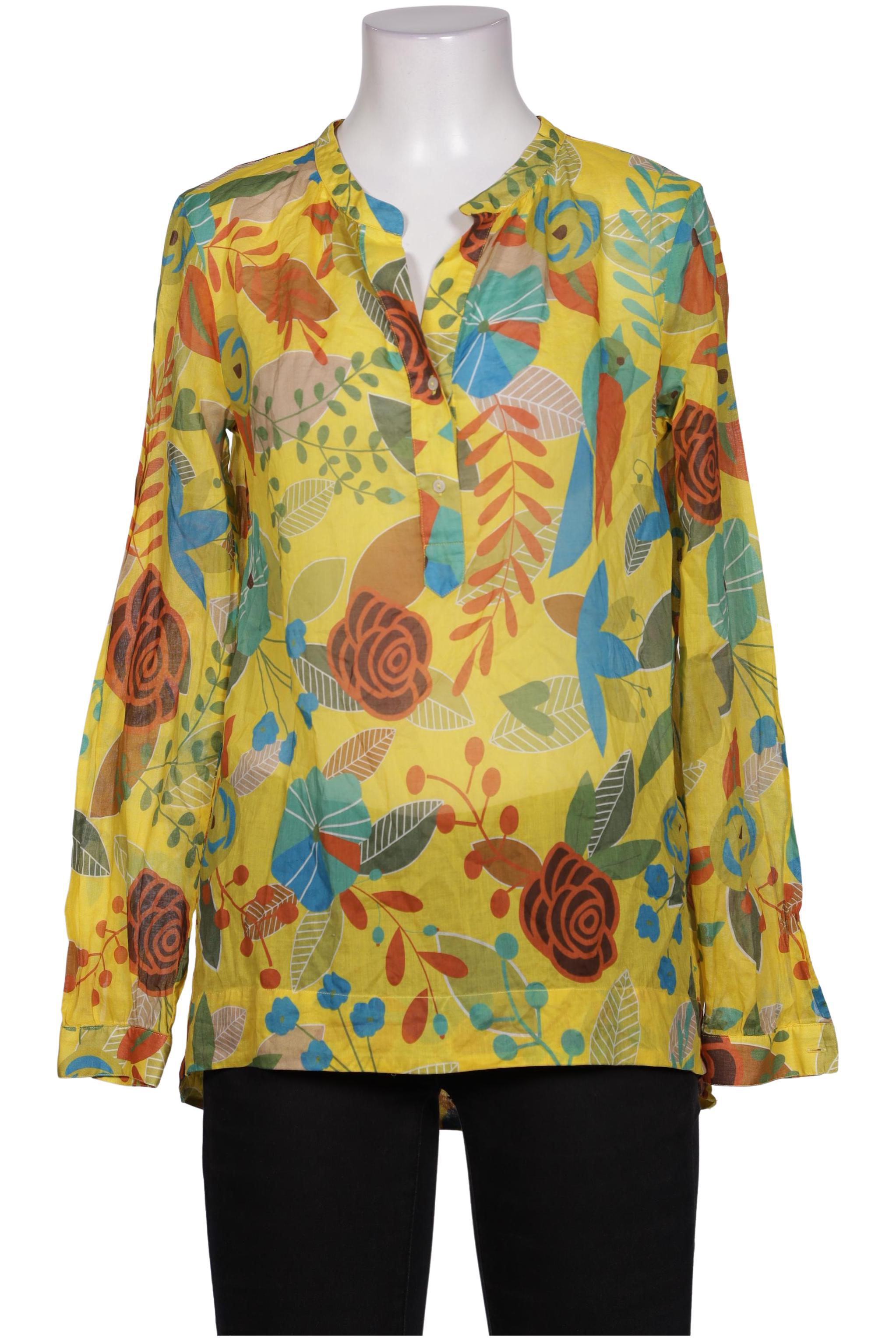 

0039 Italy Damen Bluse, gelb, Gr. 34