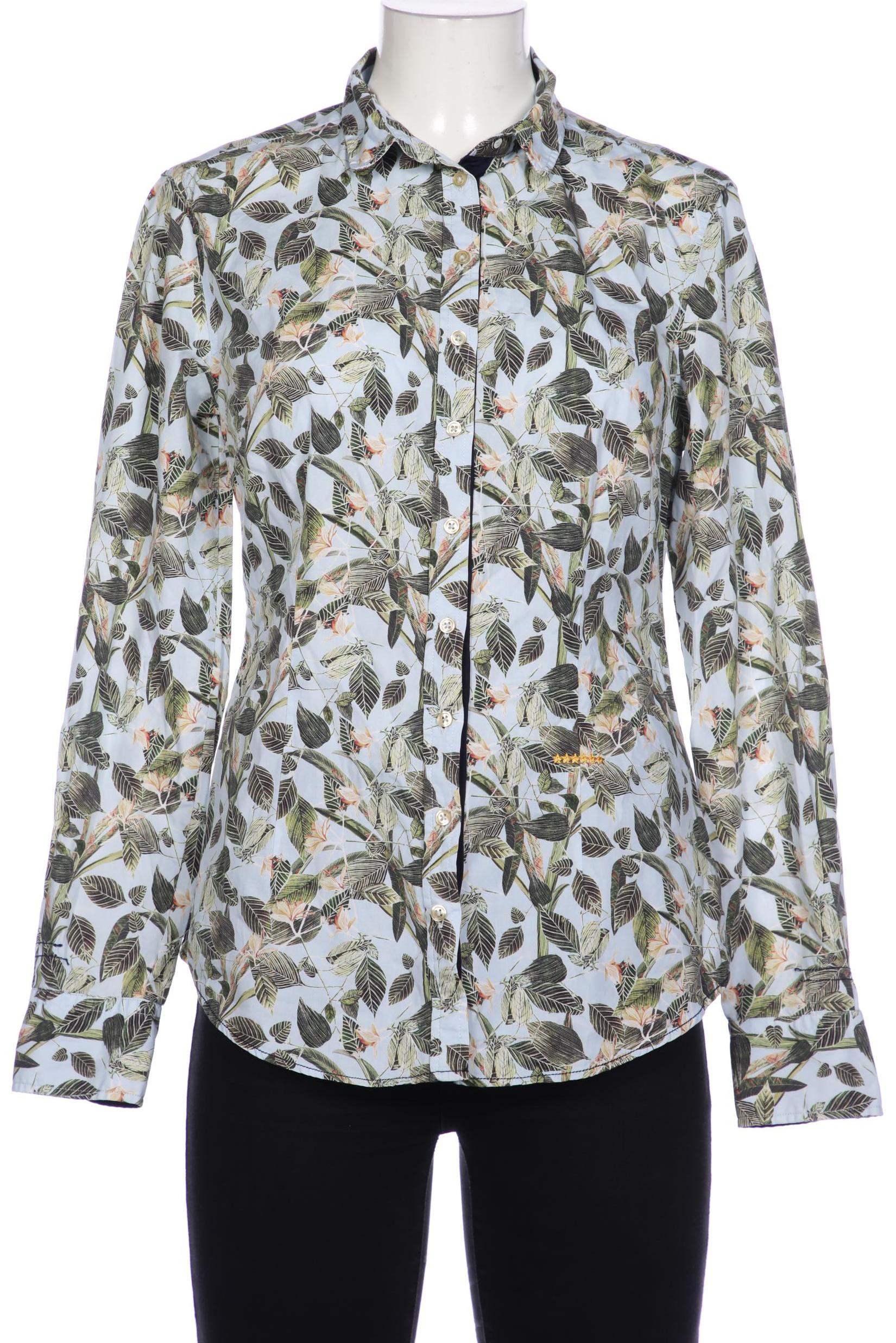 

0039 Italy Damen Bluse, hellblau, Gr. 38