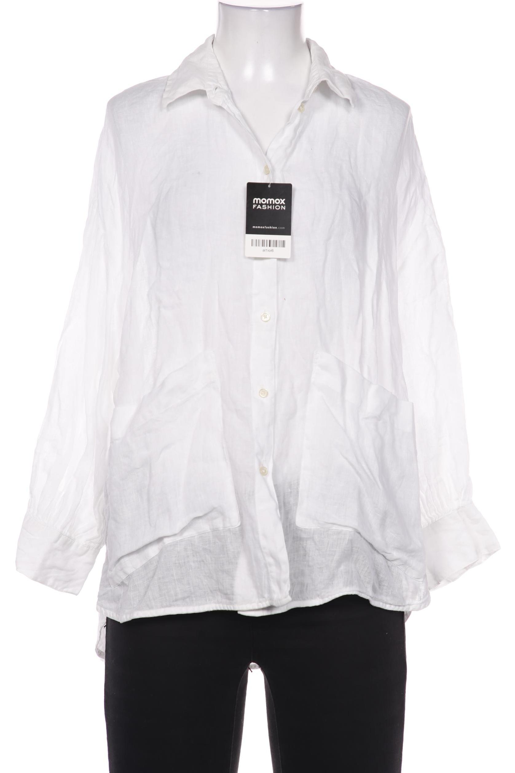 

0039 Italy Damen Bluse, weiß, Gr. 34