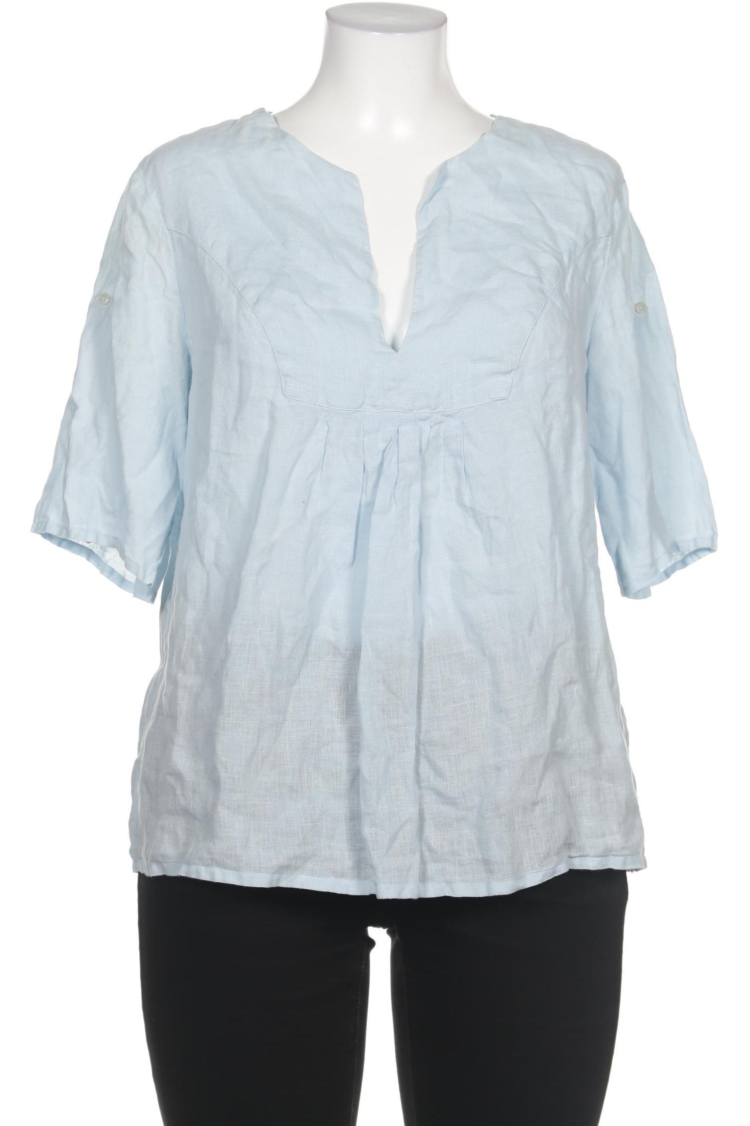 

0039 Italy Damen Bluse, hellblau, Gr. 42