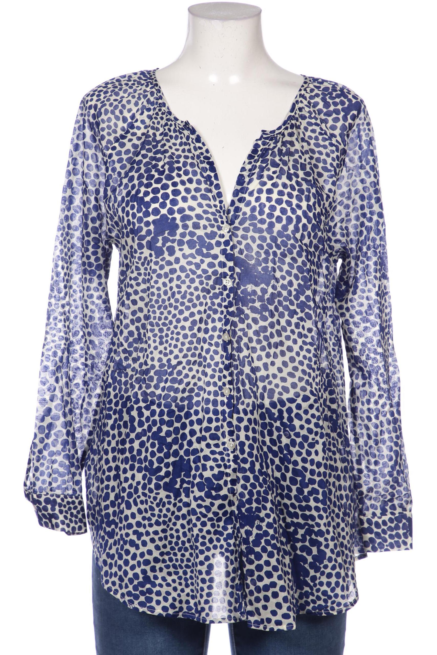 

0039 Italy Damen Bluse, blau, Gr. 36