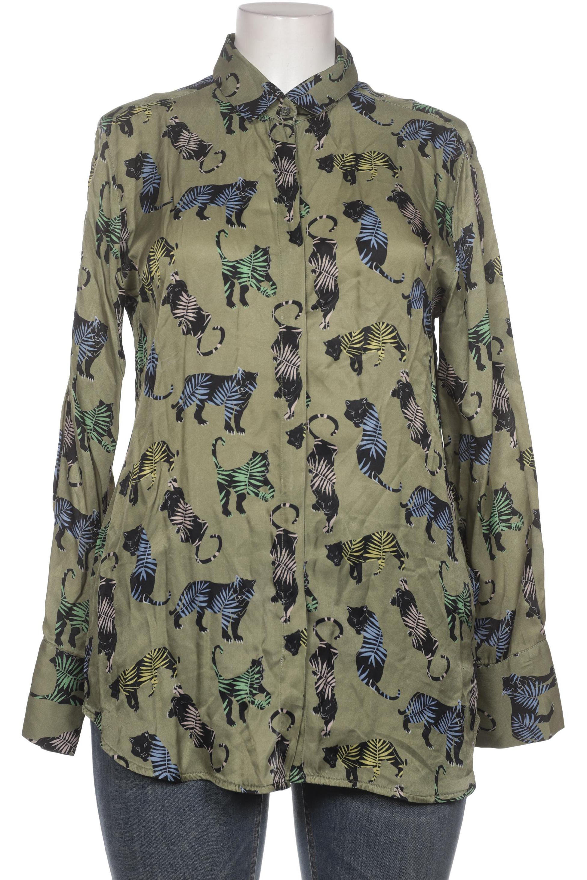 

0039 Italy Damen Bluse, grün, Gr. 44