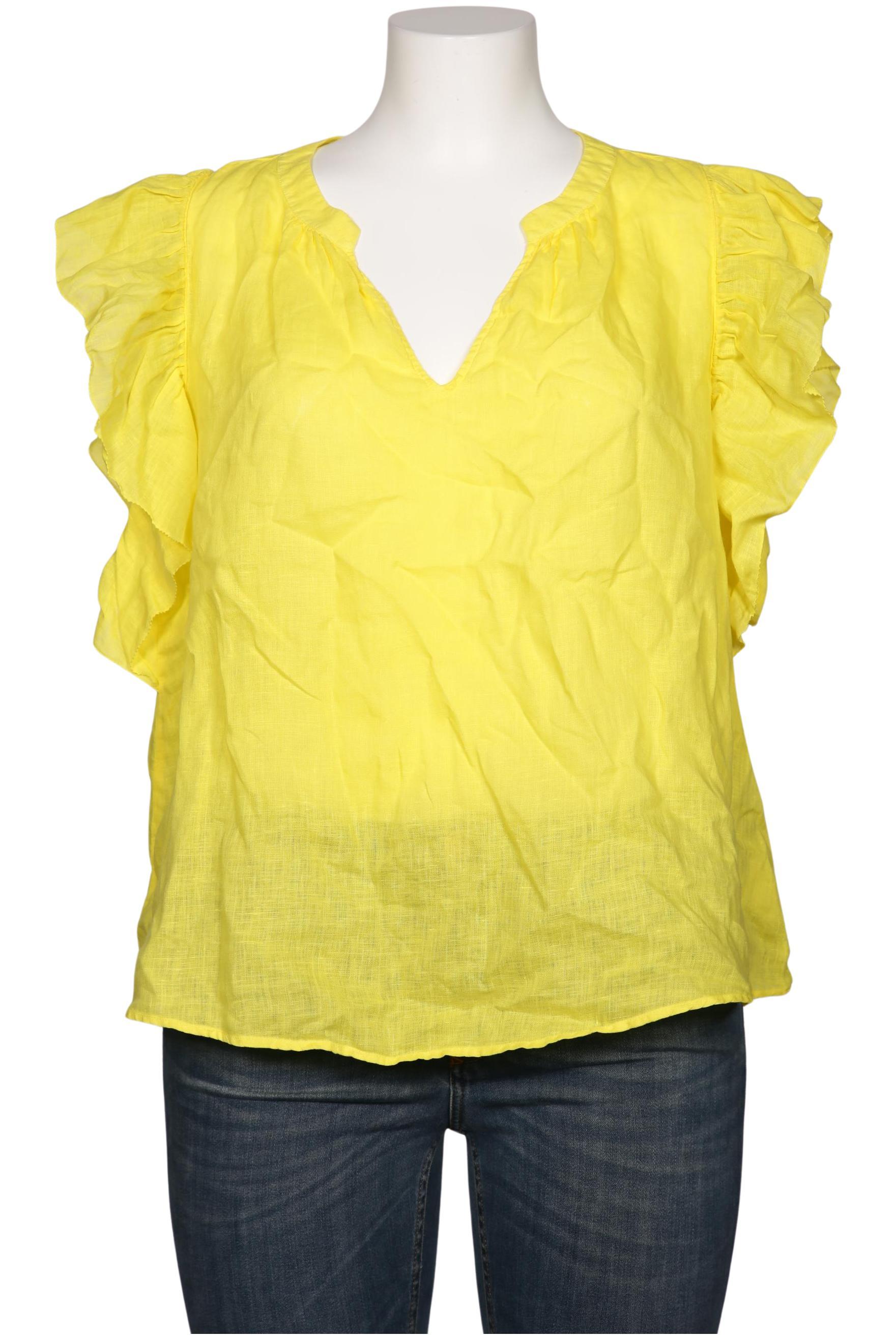 

0039 Italy Damen Bluse, gelb, Gr. 44