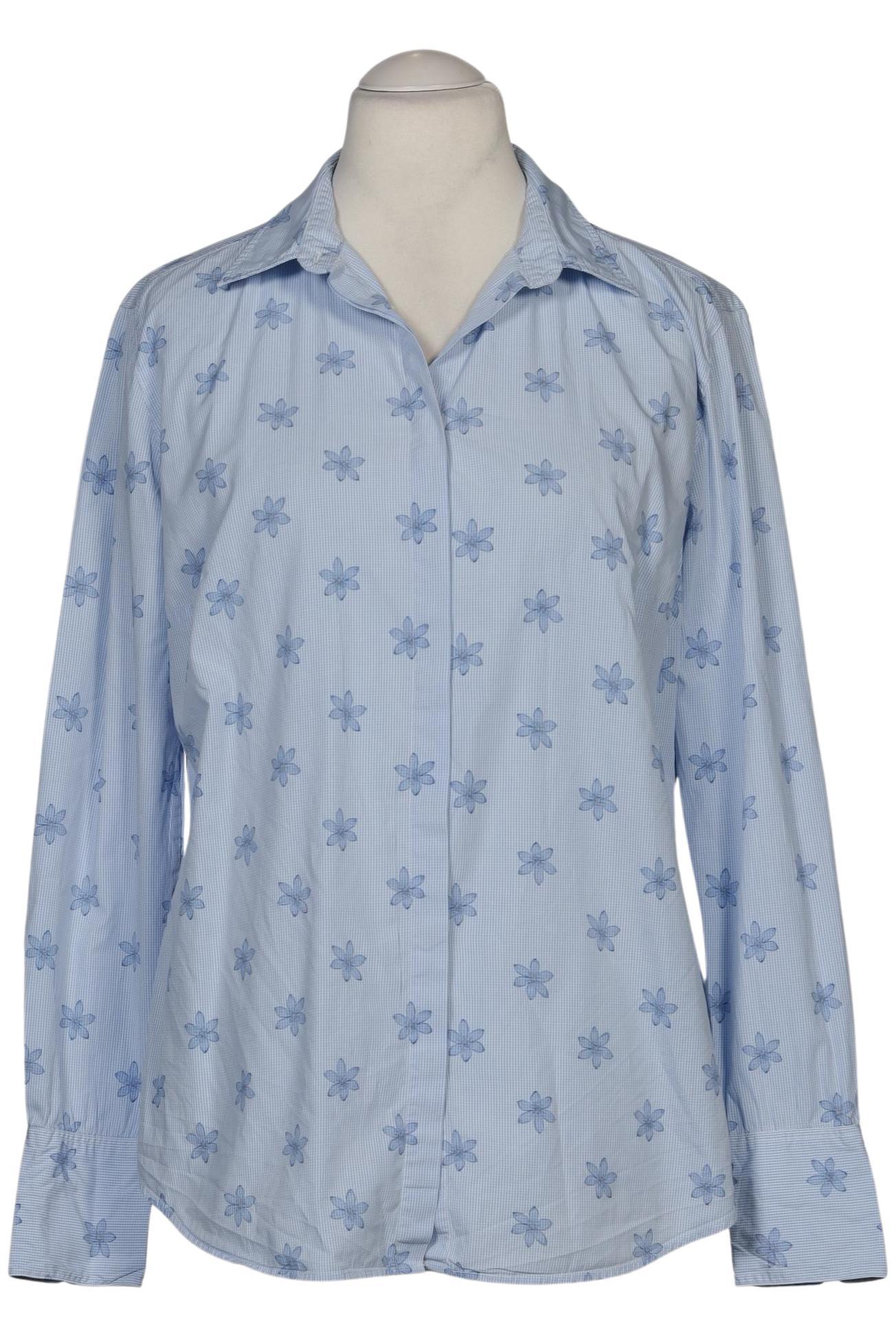 

0039 Italy Damen Bluse, hellblau, Gr. 44