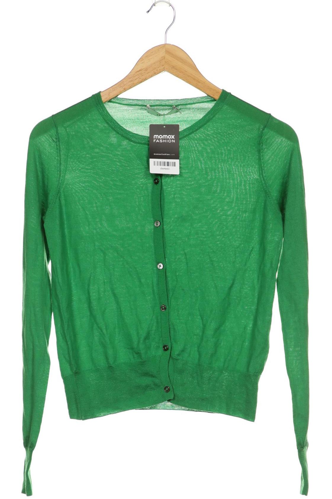 

0039 Italy Damen Strickjacke, grün, Gr. 36