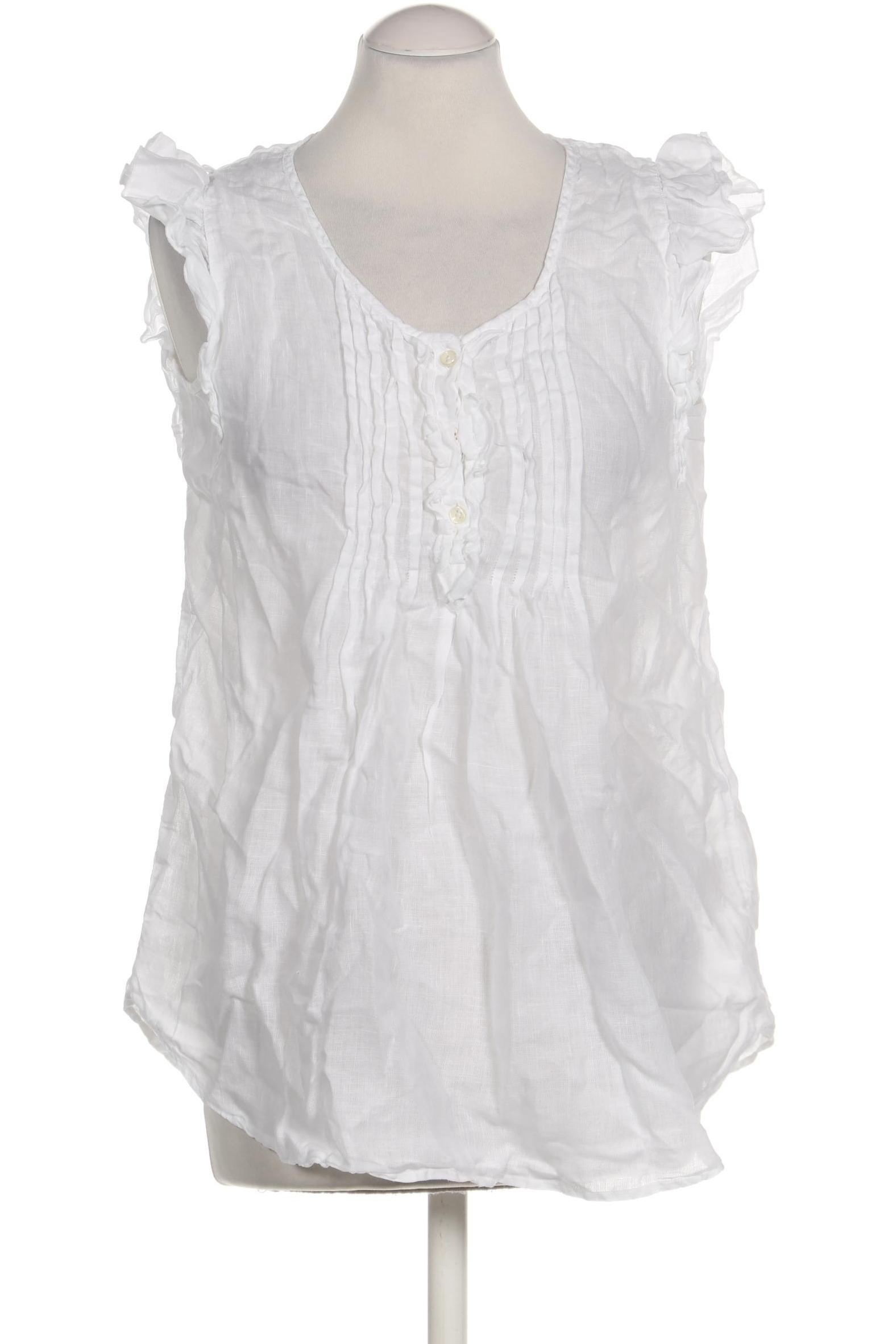 

0039 Italy Damen Bluse, weiß, Gr. 38