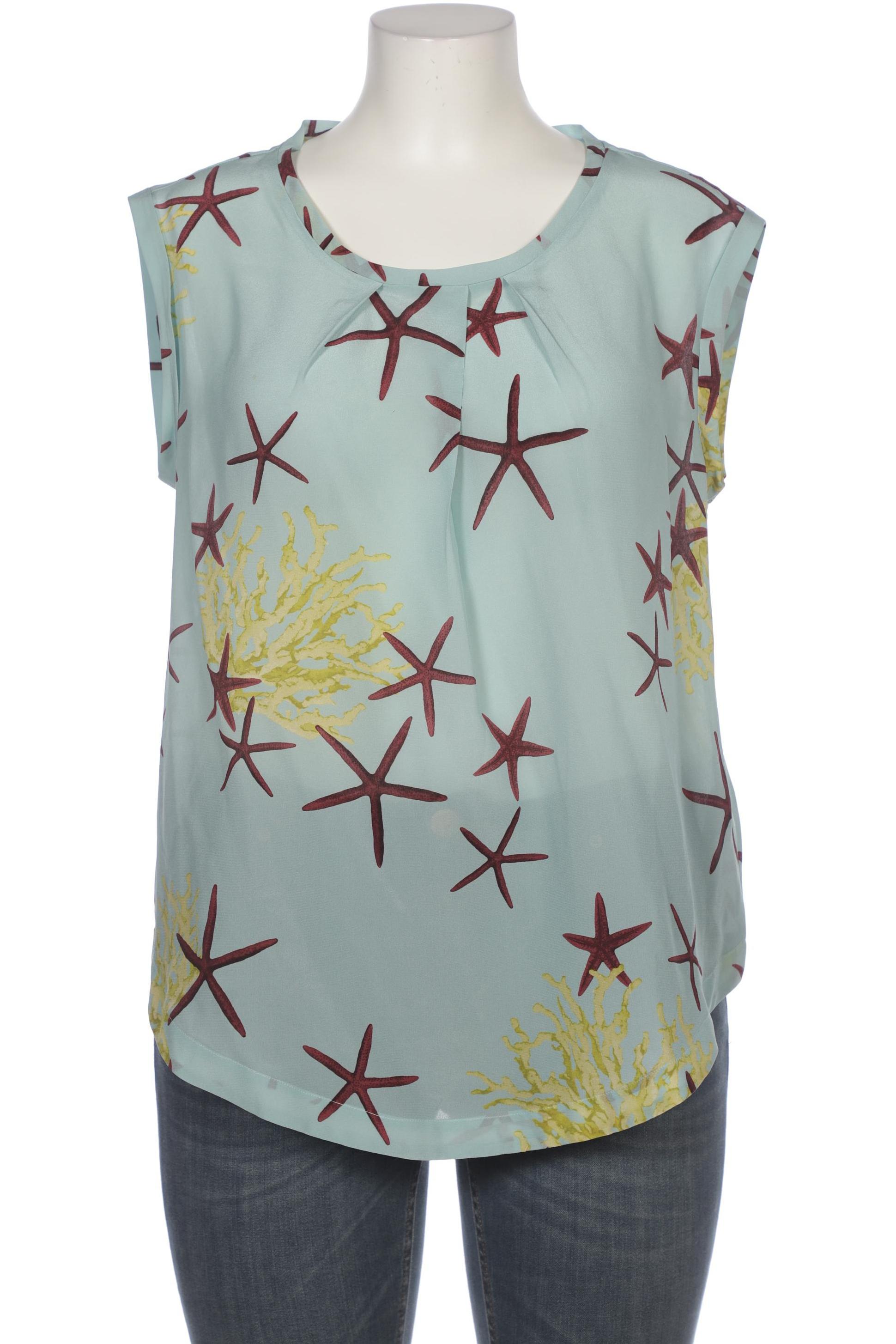 

0039 Italy Damen Bluse, hellblau, Gr. 46